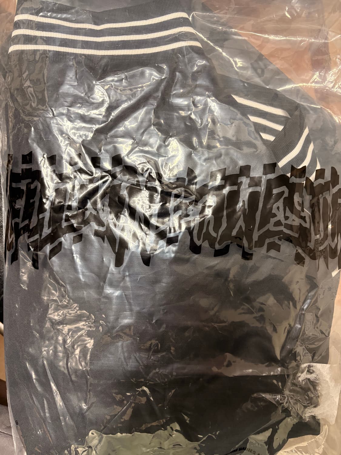 퍼킹어썸 베스킷볼 웜 업 자켓 블랙 XL 상품이미지2