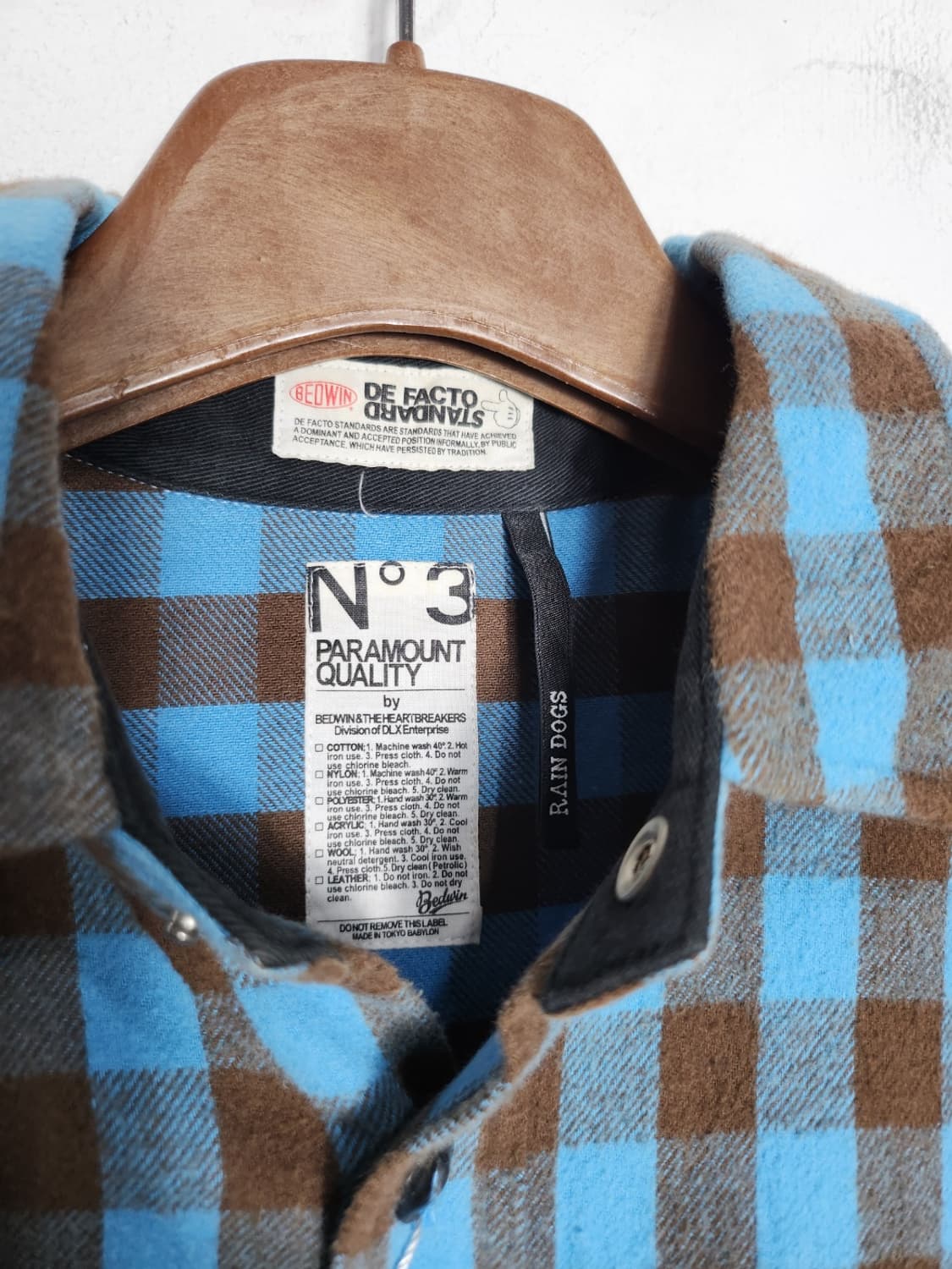 베트윈 앤 더 하트브레이커스 레인 독스 체크셔츠 상품이미지2