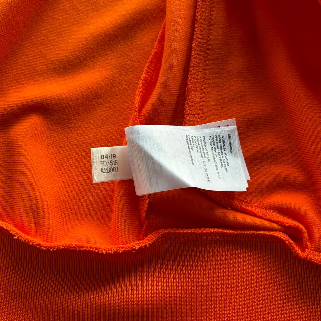 [S]아디다스 파이어버드 오렌지 트랙탑 져지 상품이미지6