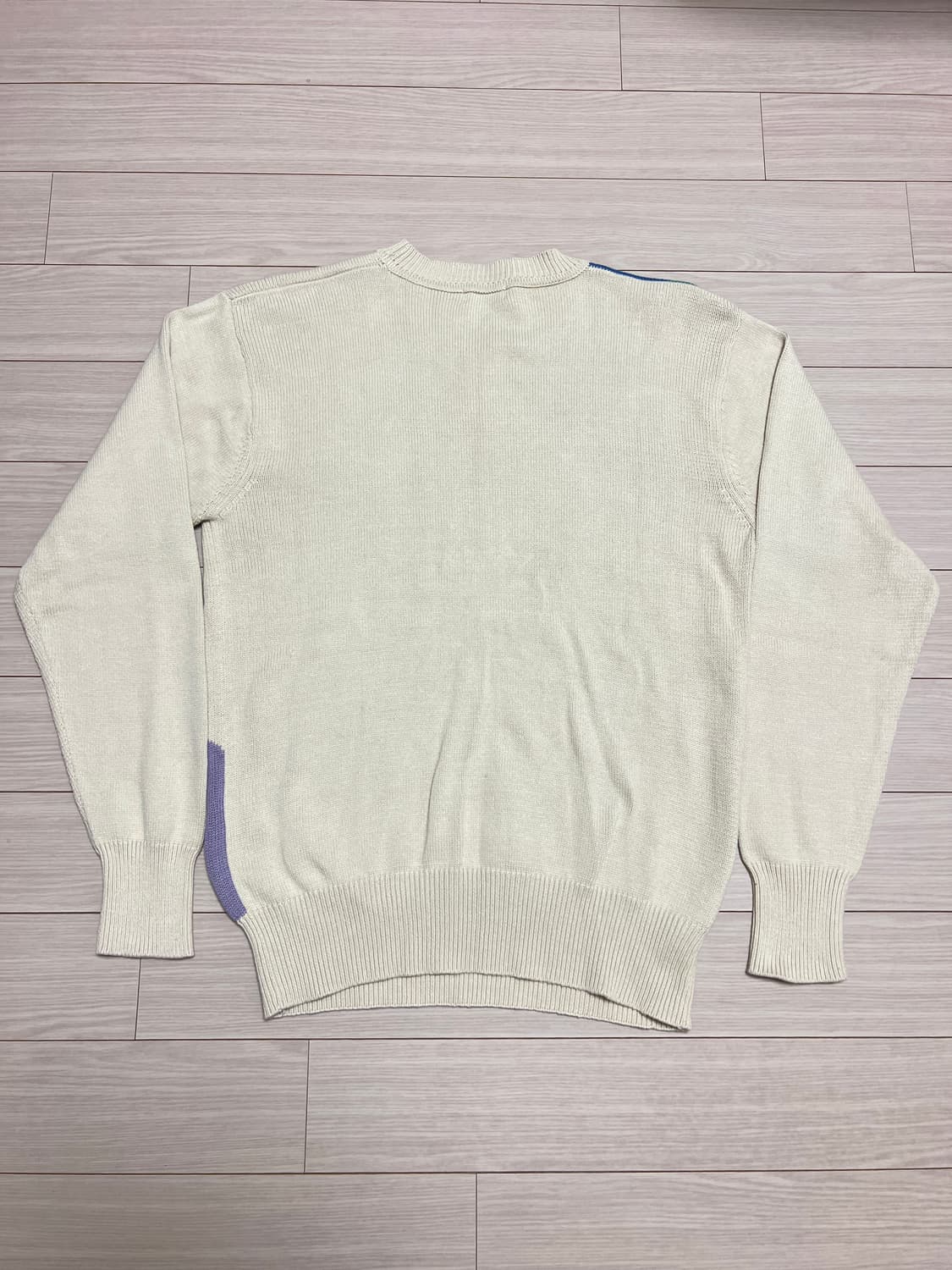 폴 스미스 플라워 패턴 니트 스웨터 아이보리 / L (정품) 상품이미지4