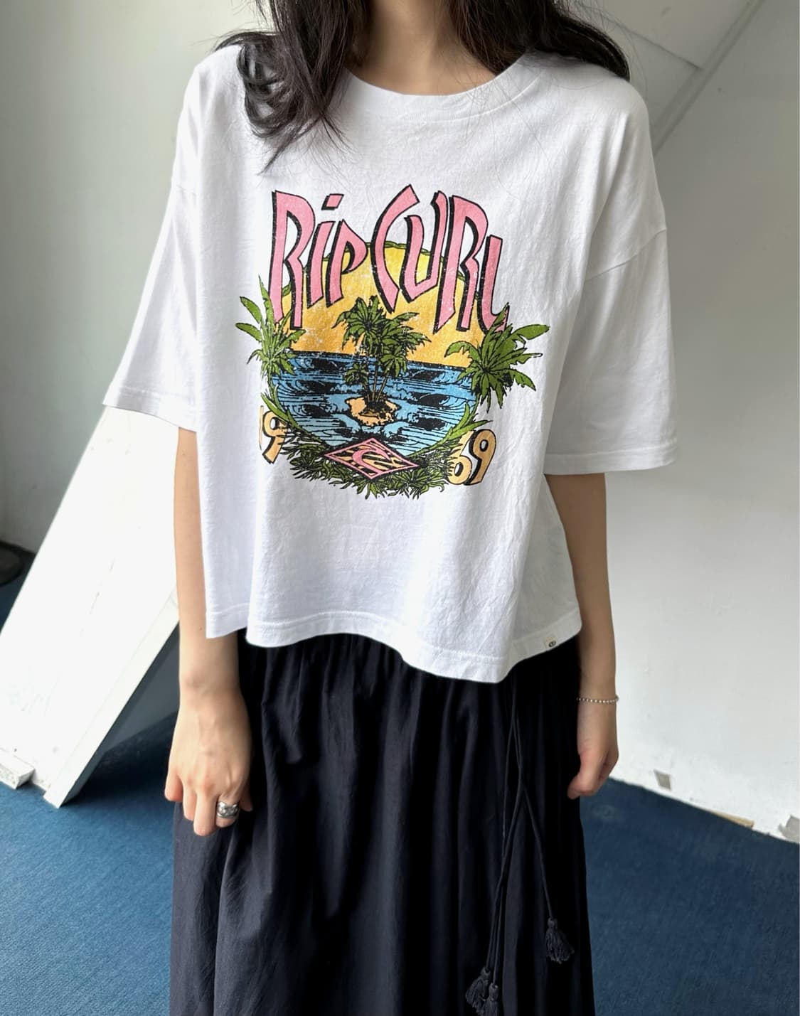 Design graphic printing cropped t-shirt 상품이미지6