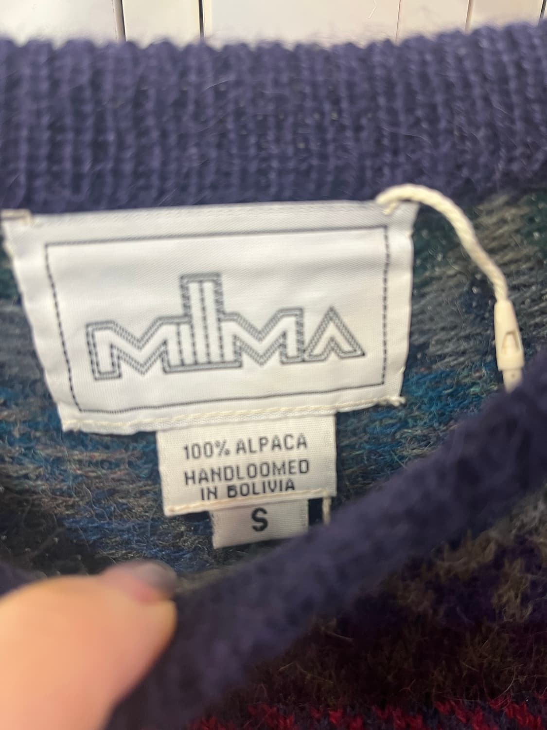 알파카 니트 상품이미지3