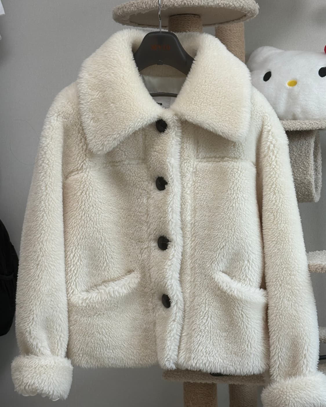 SJYP 뽀글이 양털 자켓 상품이미지1