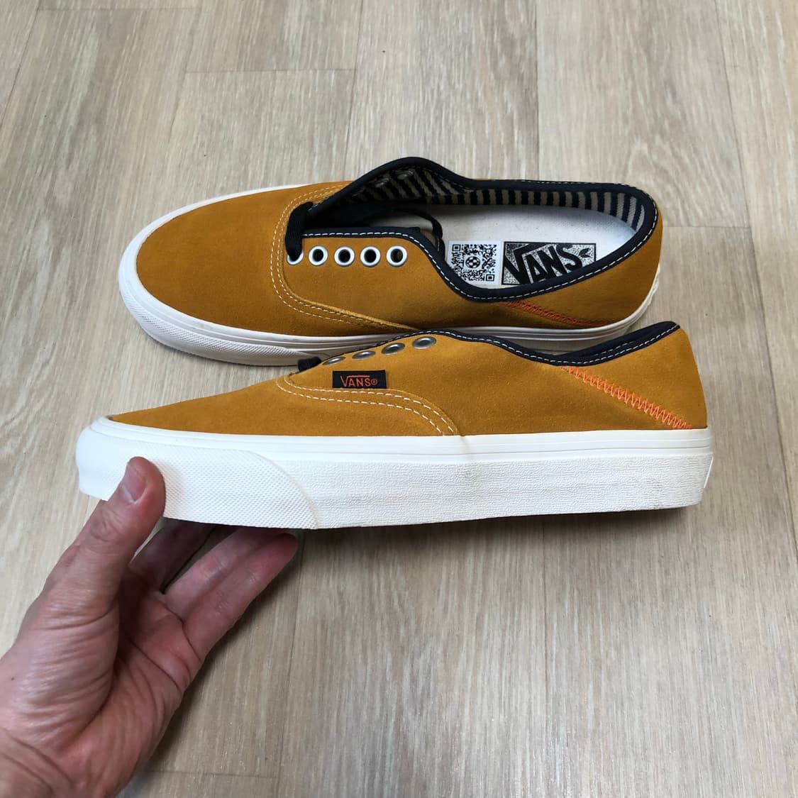 (260) 새상품 반스 VANS 스웨이드 그로스 가든 어센틱 컨버트 뮬 상품이미지2