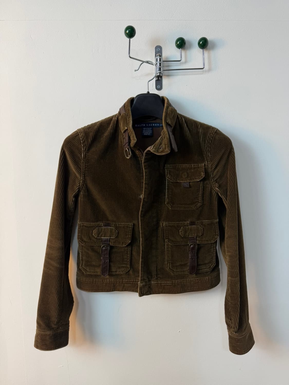 폴로 랄프로렌 브라운 코듀로이 숏 자켓  상품이미지1