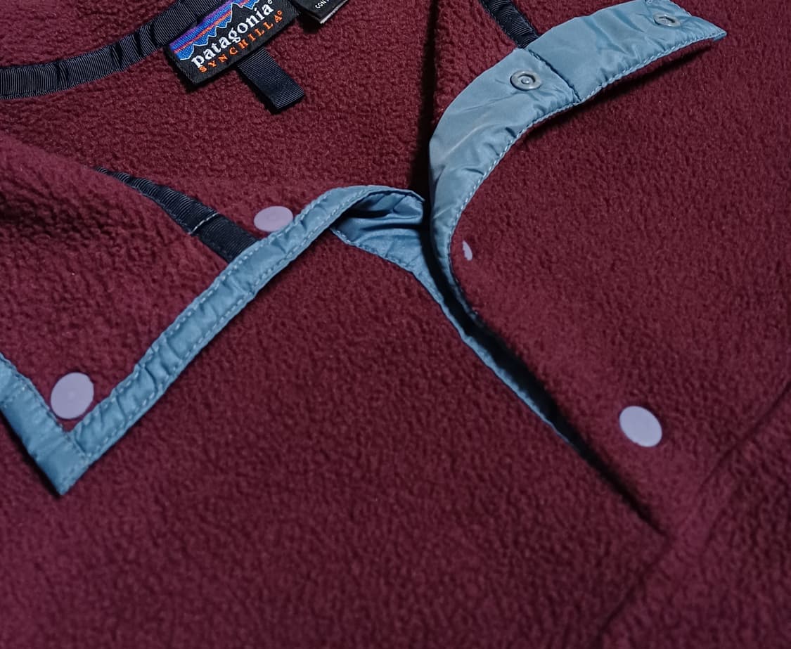 🇺🇸 파타고니아 신칠라 스냅티 - 딥 버건디 상품이미지5