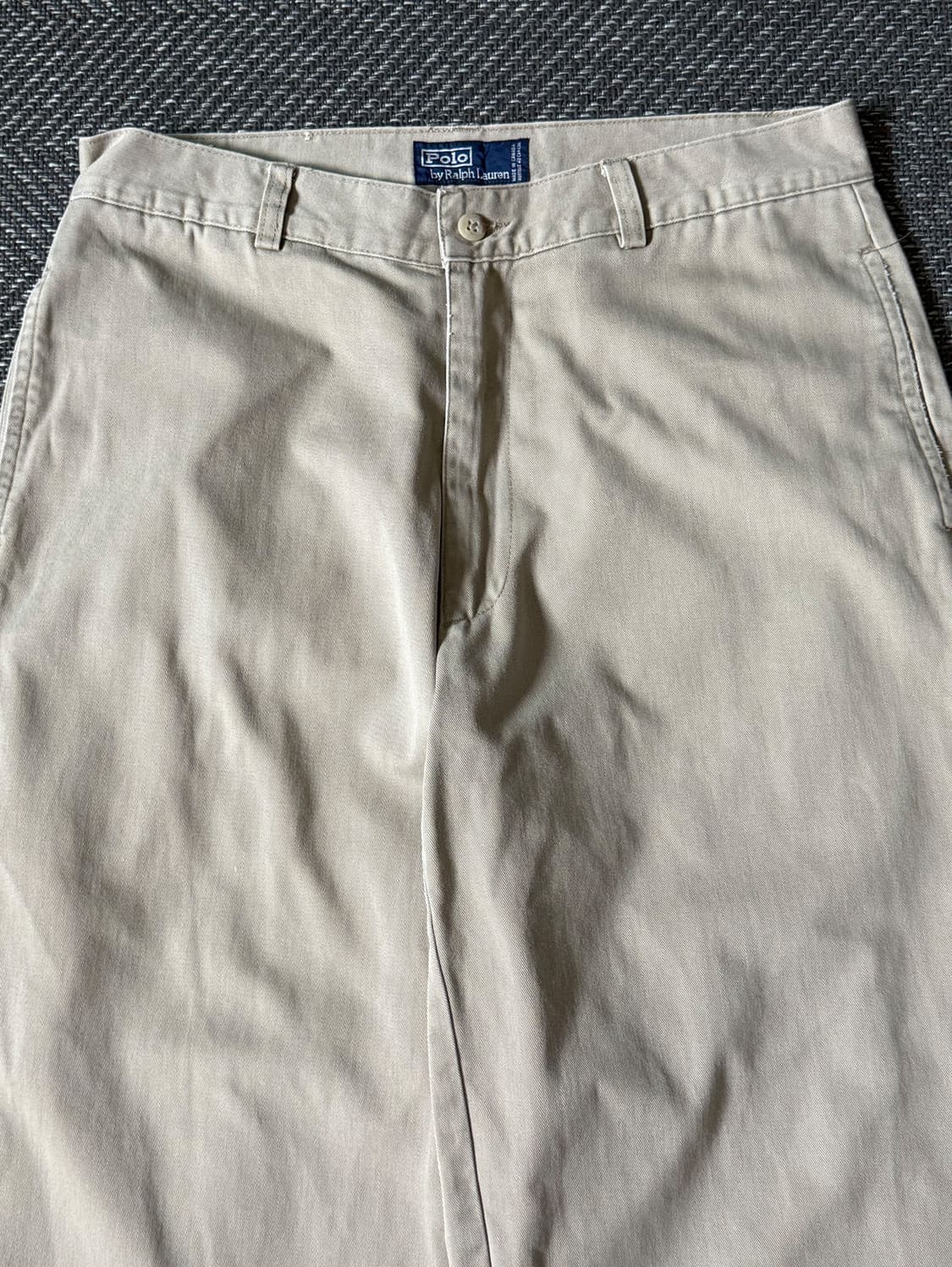 (33) 90s 폴로 랄프로렌 플랫 프론트 치노 팬츠 상품이미지2