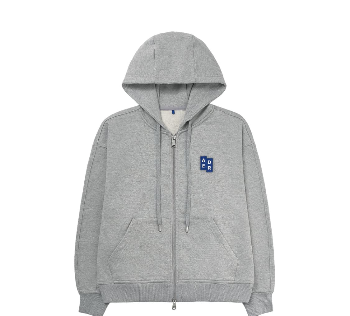 아더에러 시그니피컨트 TRL/BL 태그 후드집업 02 그레이 상품이미지1