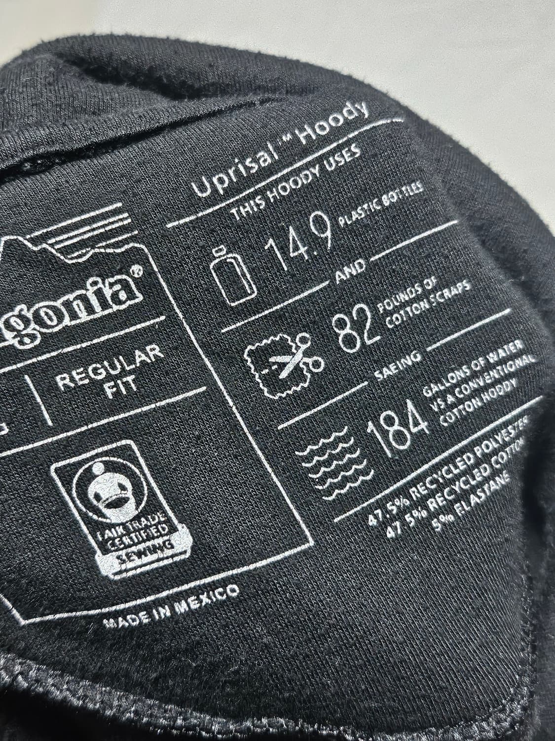 (하자O)파타고니아 프린팅 후드 티 L 상품이미지3