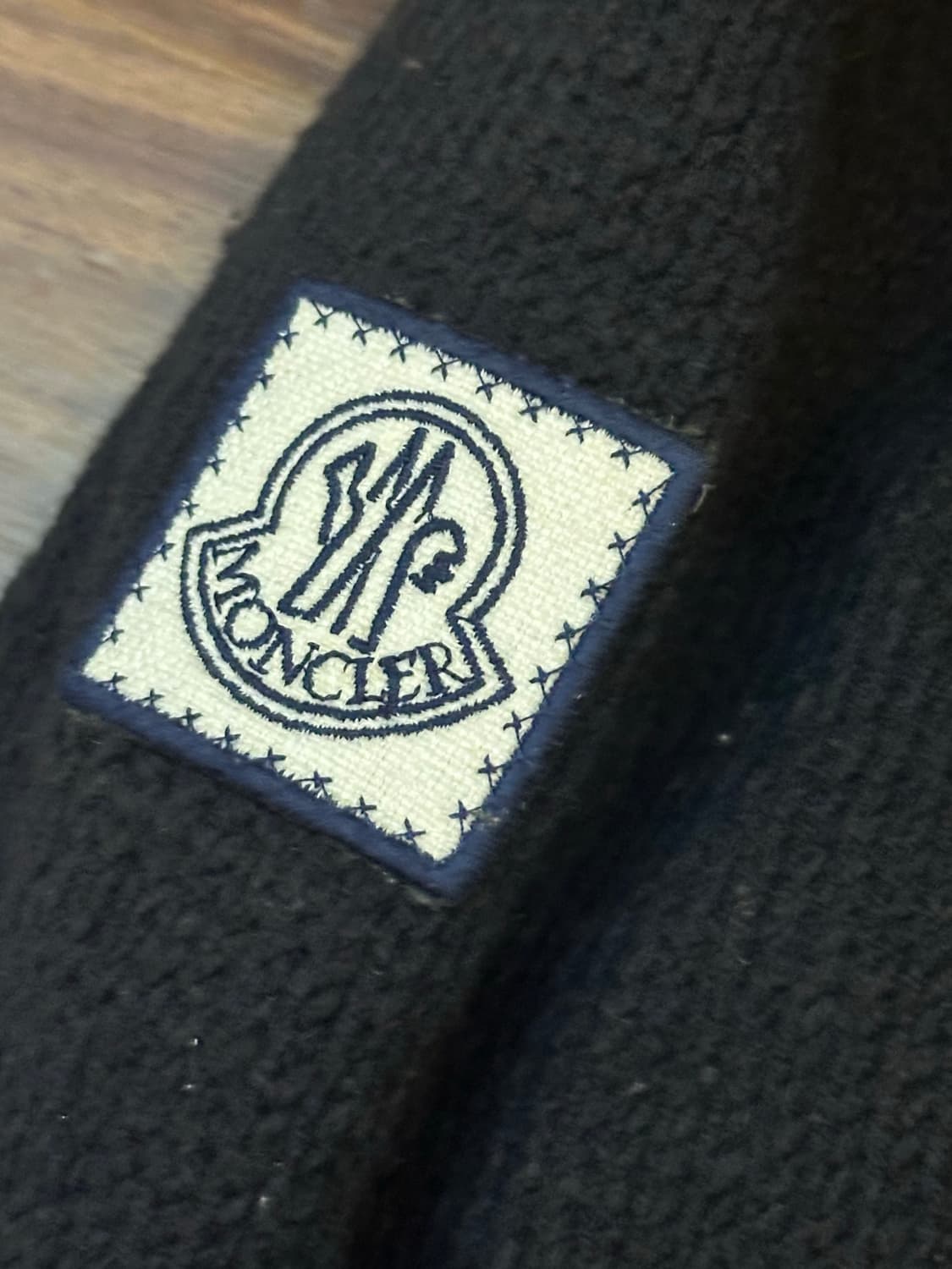 몽클레어 감므블루 숄카라 가디건 블랙 L 상품이미지9