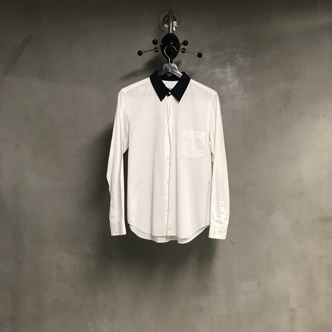 꼼데가르송 카라 배색 셔츠 화이트 M(W)  상품이미지1