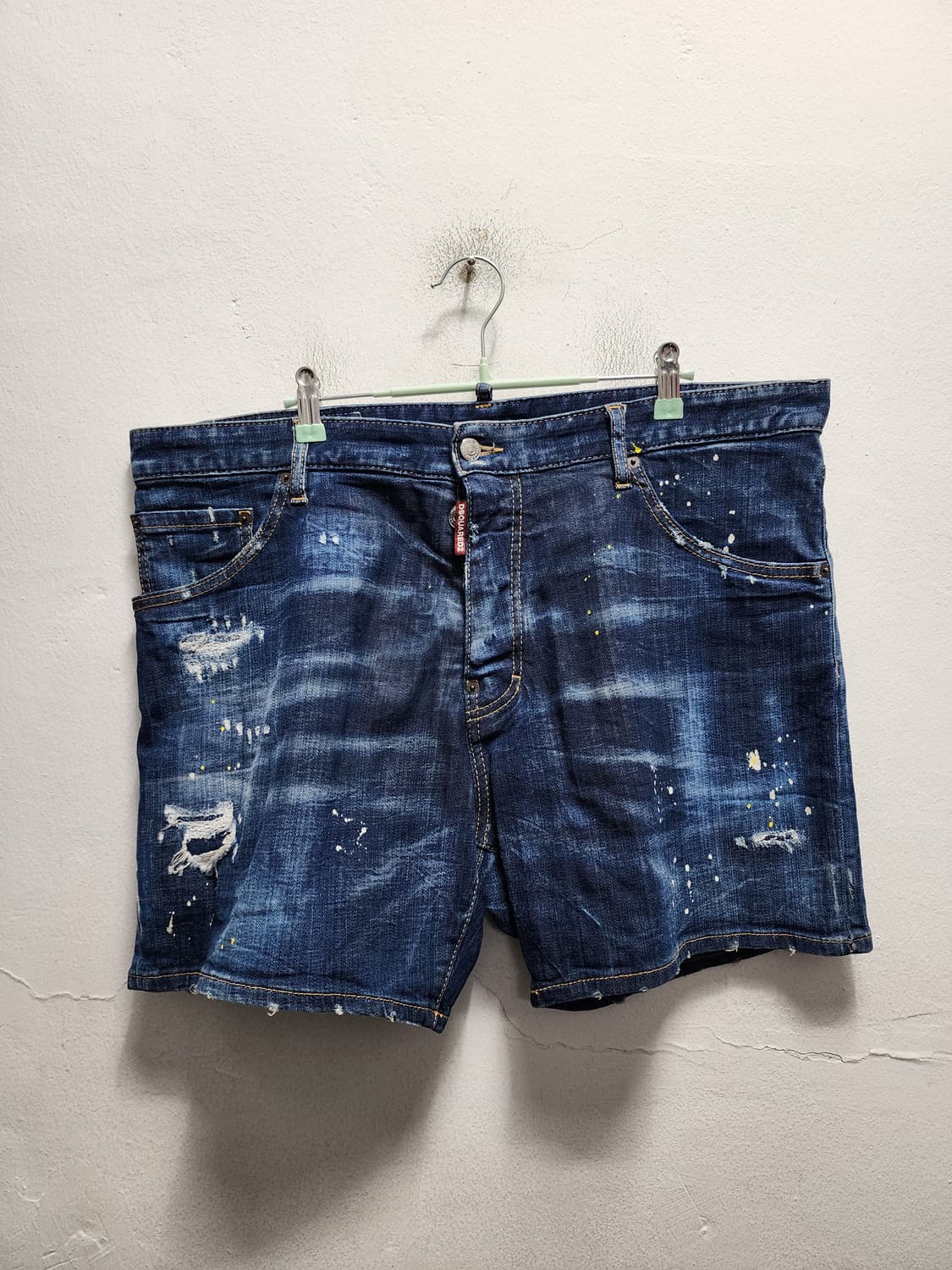 DSQUARED2 데님 반바지 데미지 워싱 상품이미지2