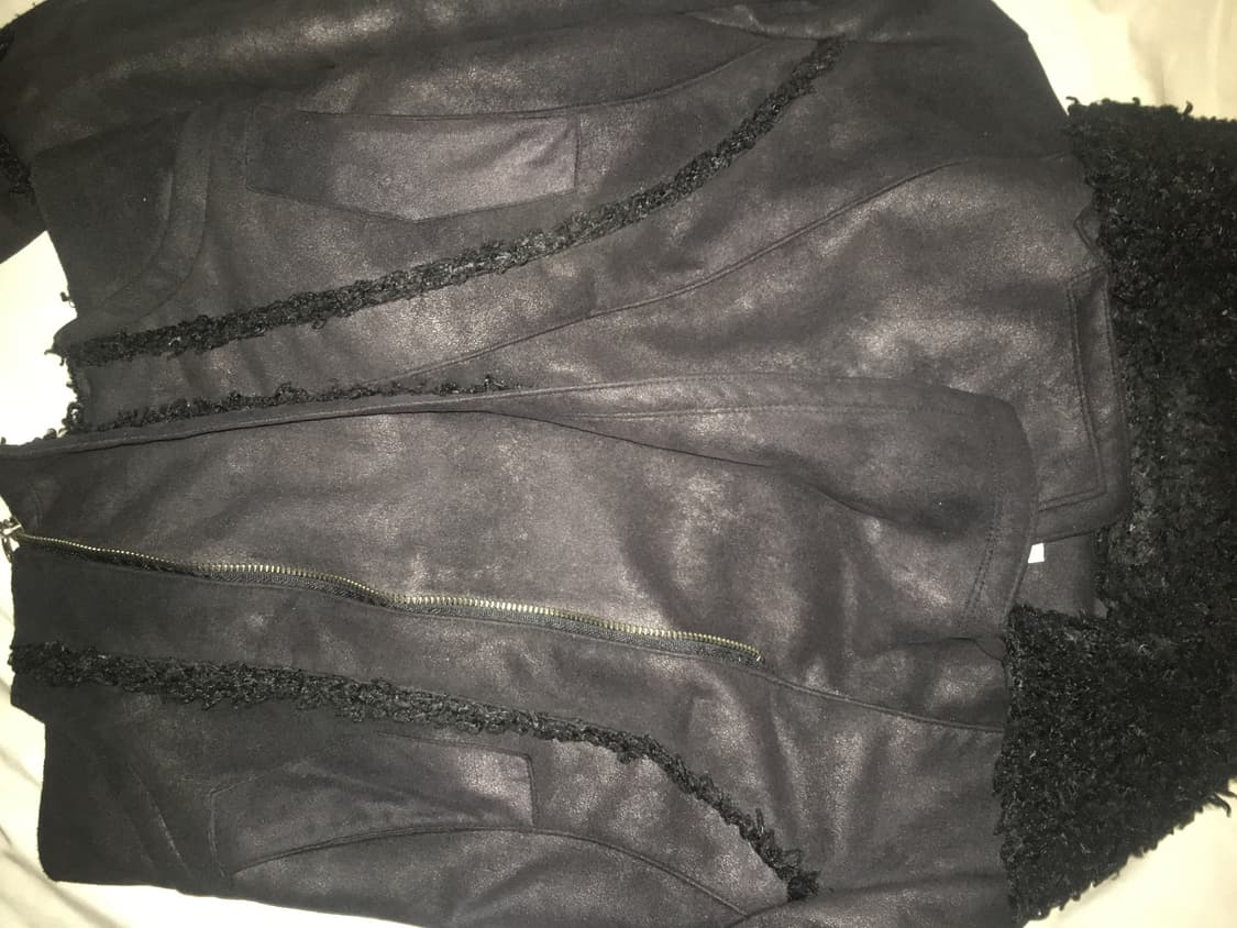 vintage 무스탕 가죽 자켓 상품이미지3