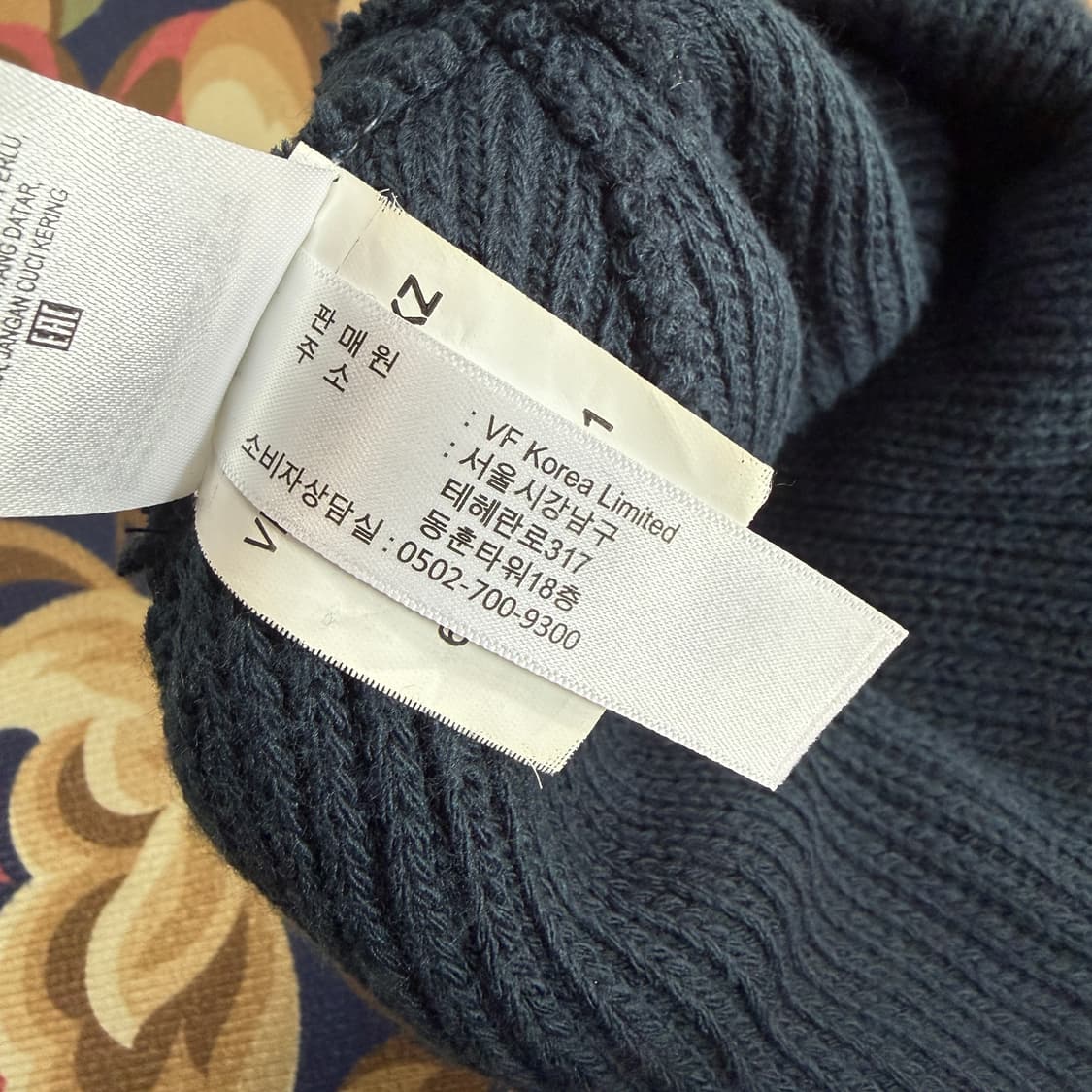 반스 VANS 베이직로고 비니(네이비) 상품이미지4