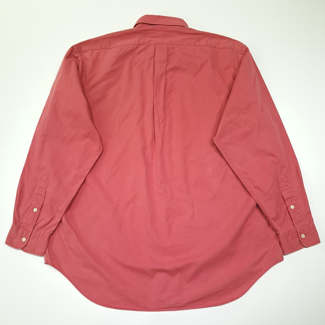 CL779 L 폴로 90s 미국판 버튼다운 빈티지 핑크 셔츠 남방 상품이미지6
