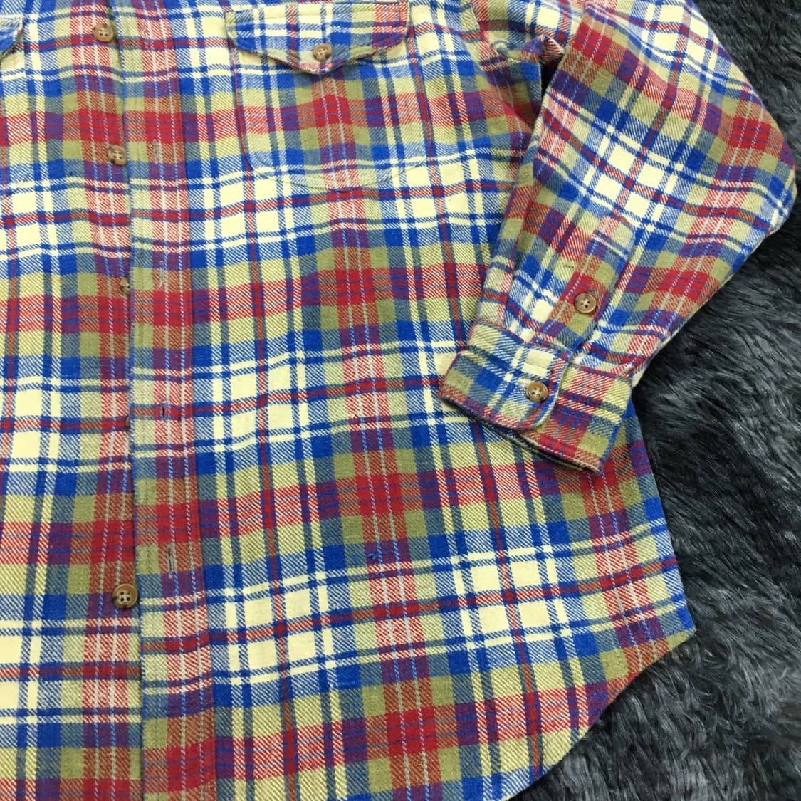 투티/0216 PLENTY TOUGH JPN 빈티지 타탄체크 셔츠 상품이미지5