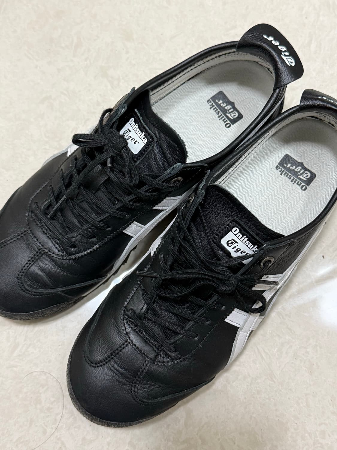 오니츠카 타이거 250 멕시코66 SD 블랙화이트 상품이미지1