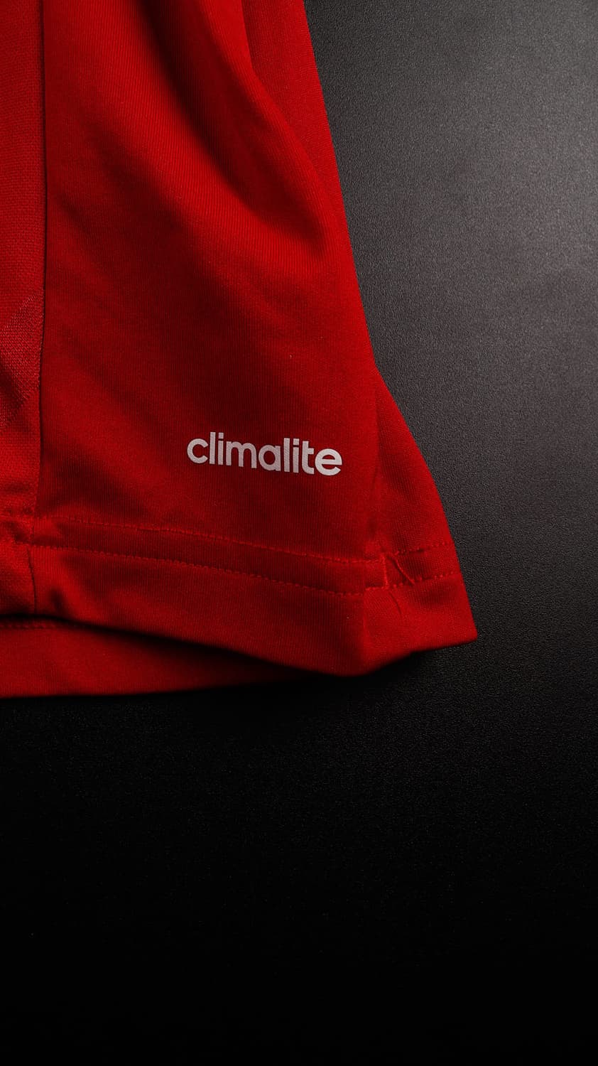 아디다스 빨강 축구반팔유니폼 상품이미지5