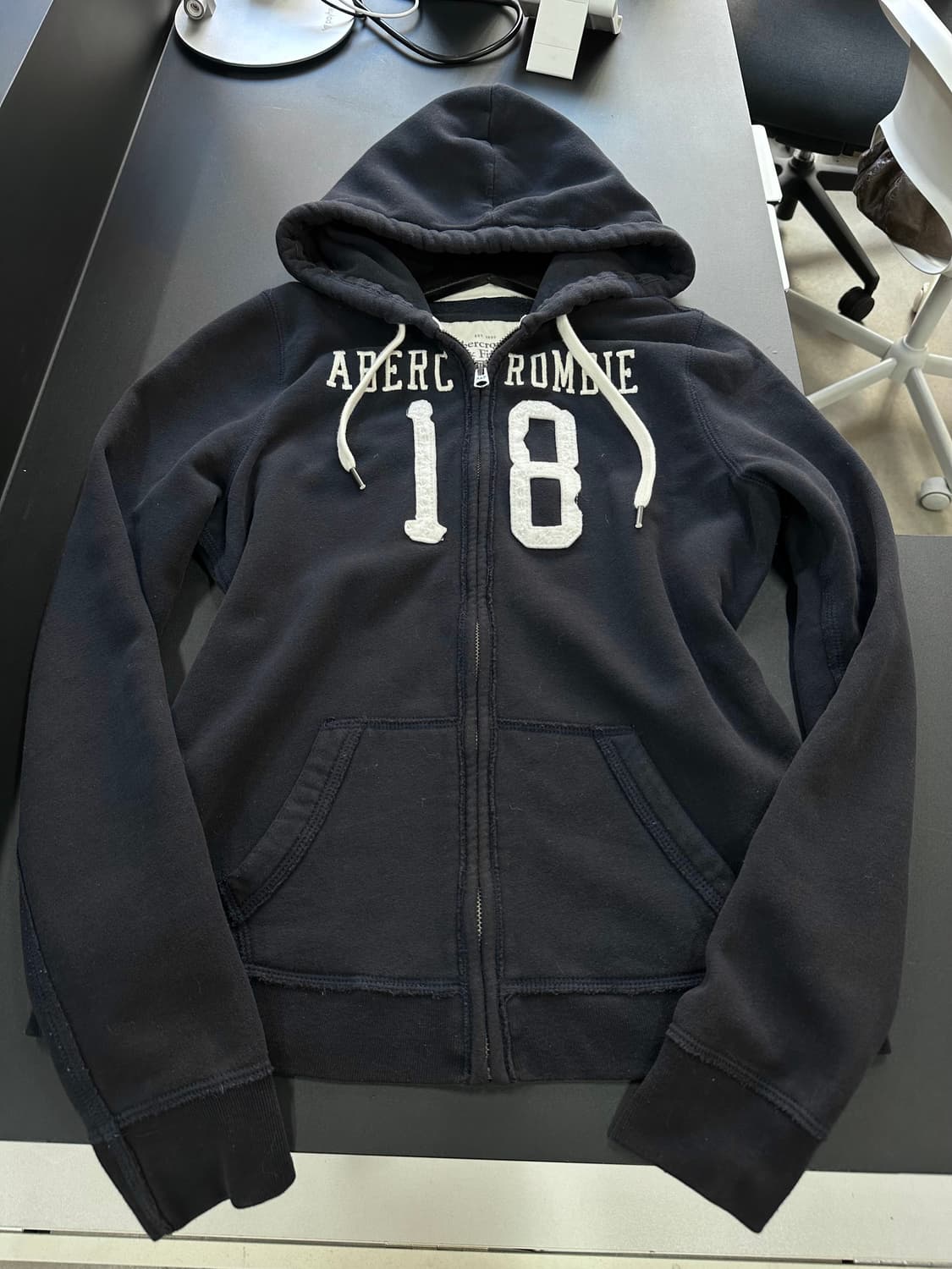 아베크롬비 글리터 넘버 후드집업 상품이미지6