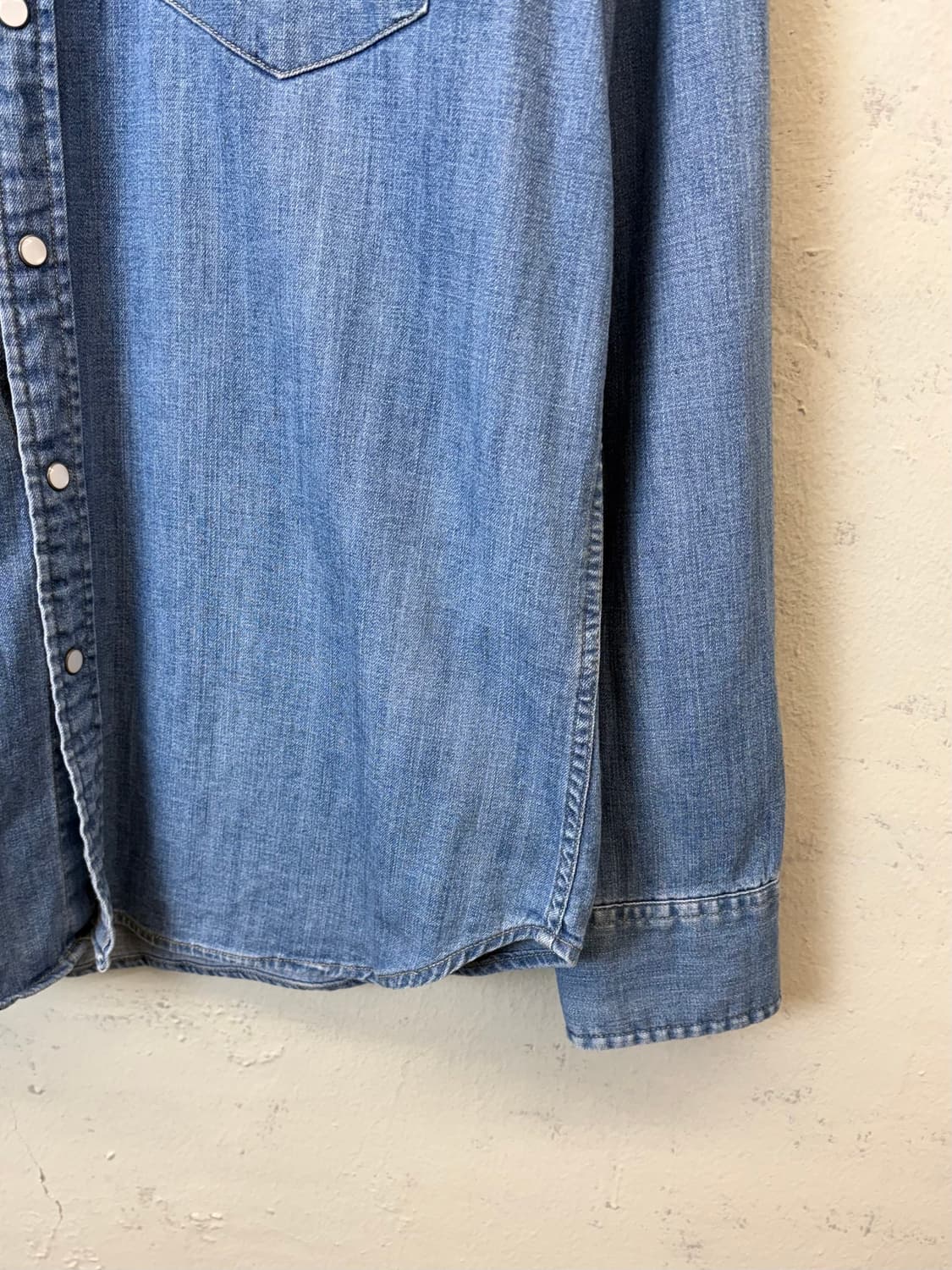 리바이스 빈티지 웨스턴 버튼 데님 셔츠 상품이미지3