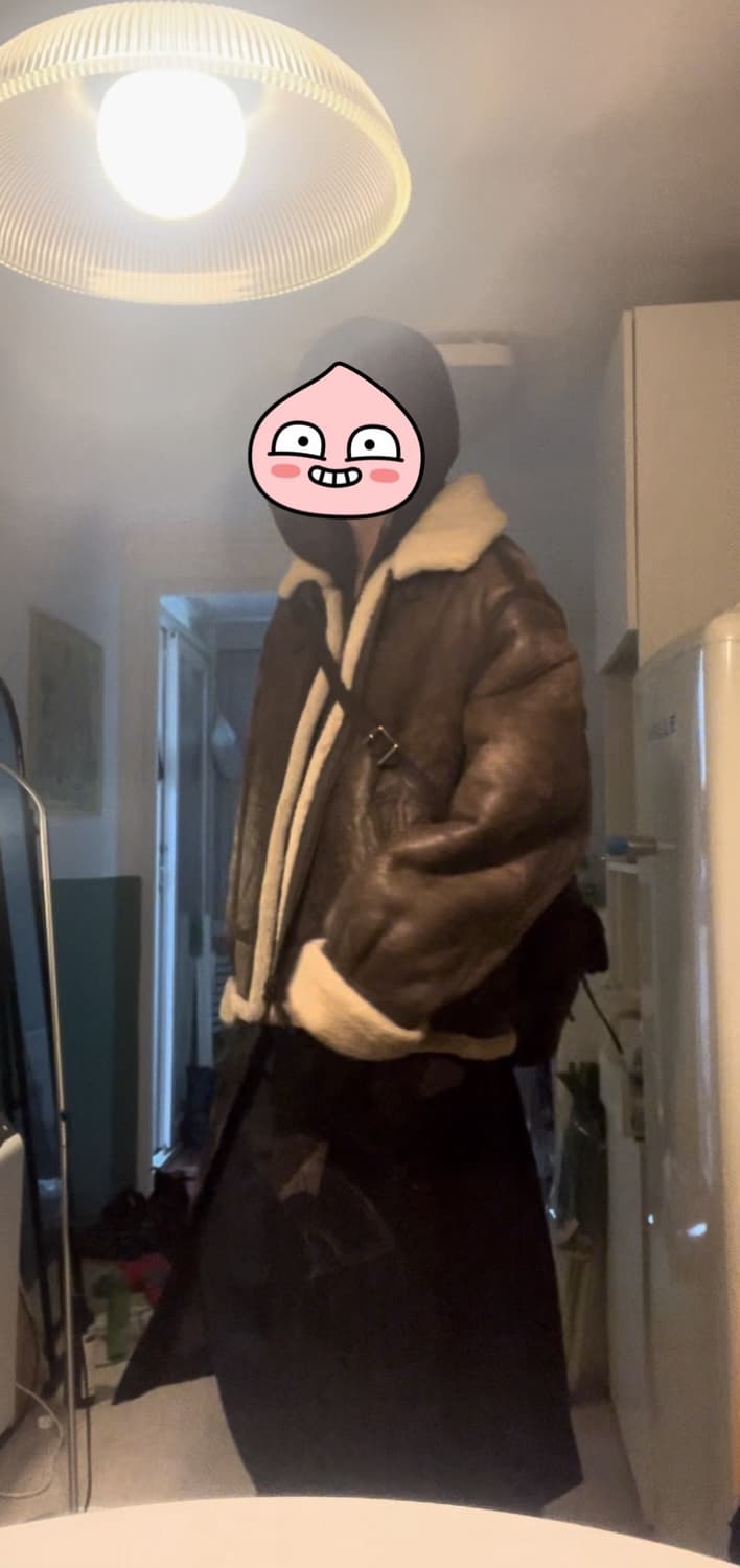 90s B-3 양가죽 무스탕 xl 상품이미지9