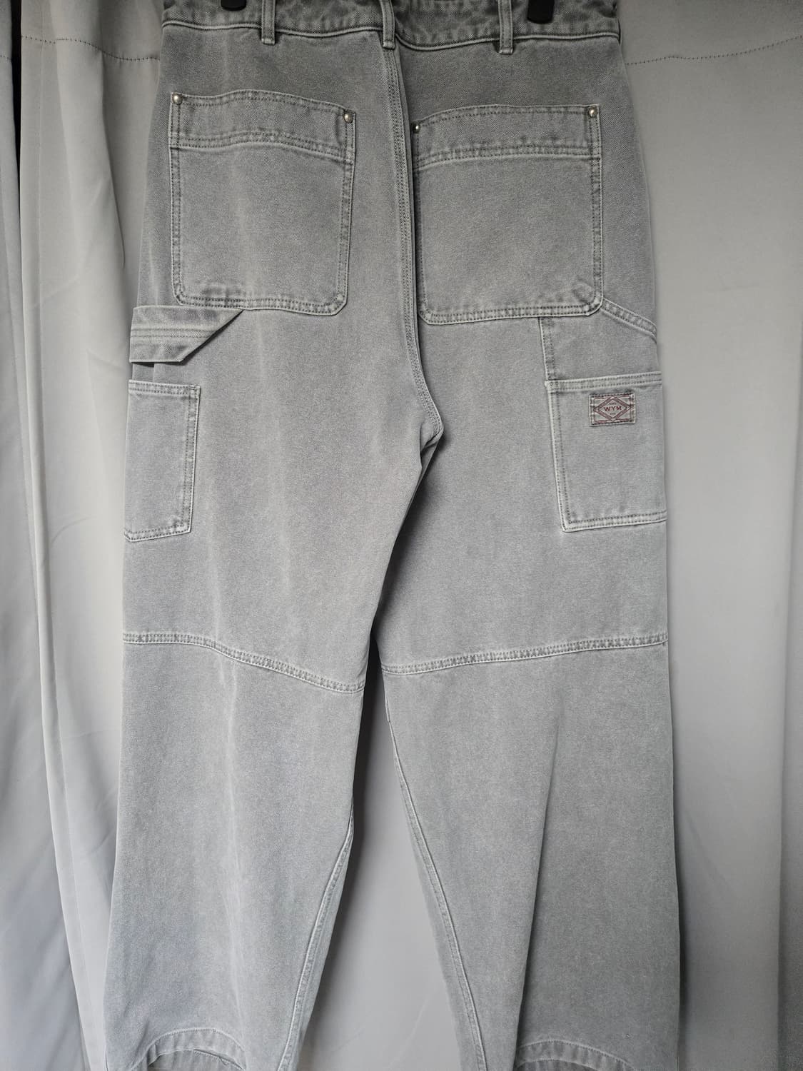 우영미 3D 와이드 데님 팬츠 그레이 - 25SS / 새제품 상품이미지4