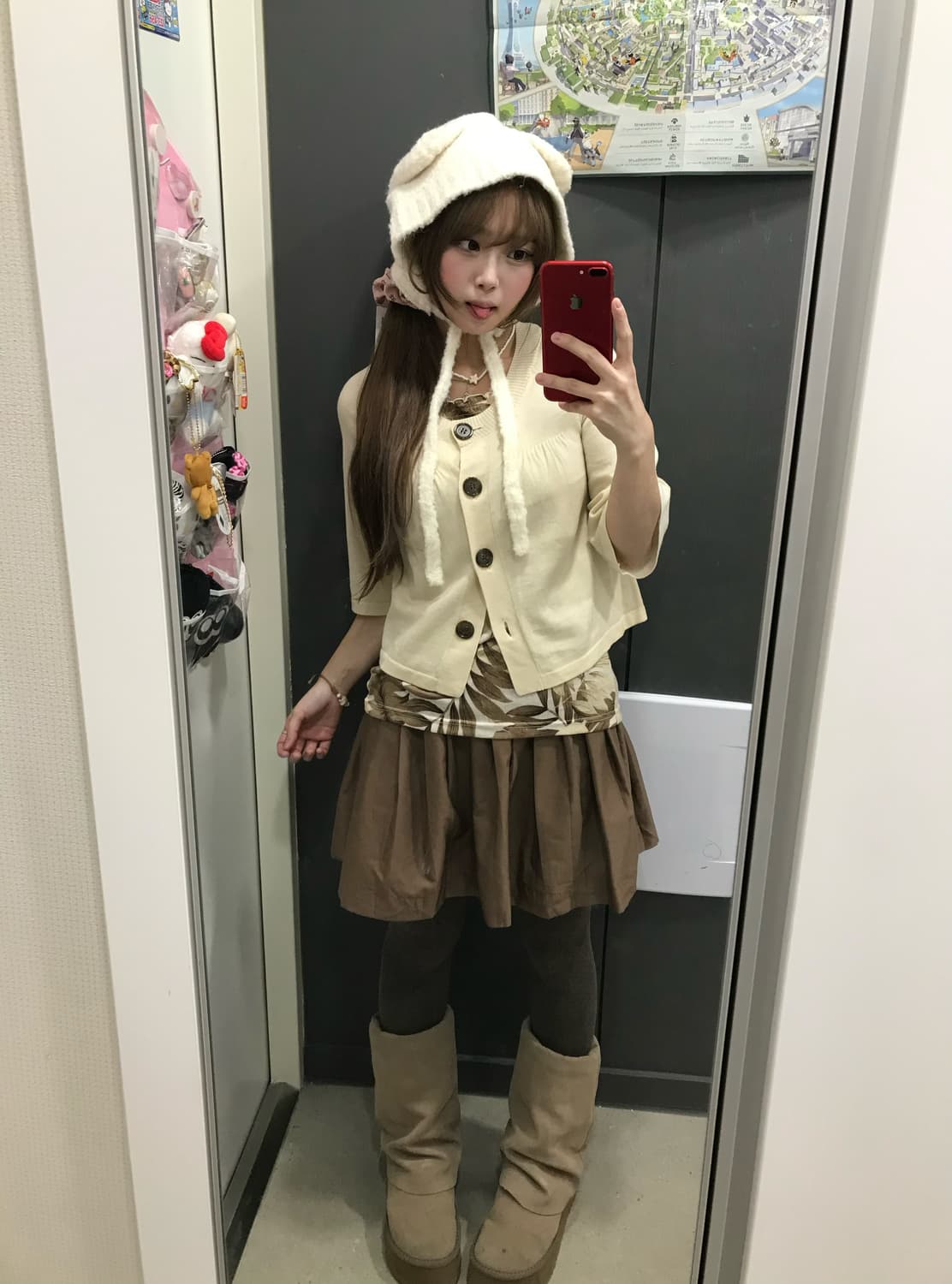 엑시즈팜 아이보리 모리걸 니혼진 코디세트 상품이미지3