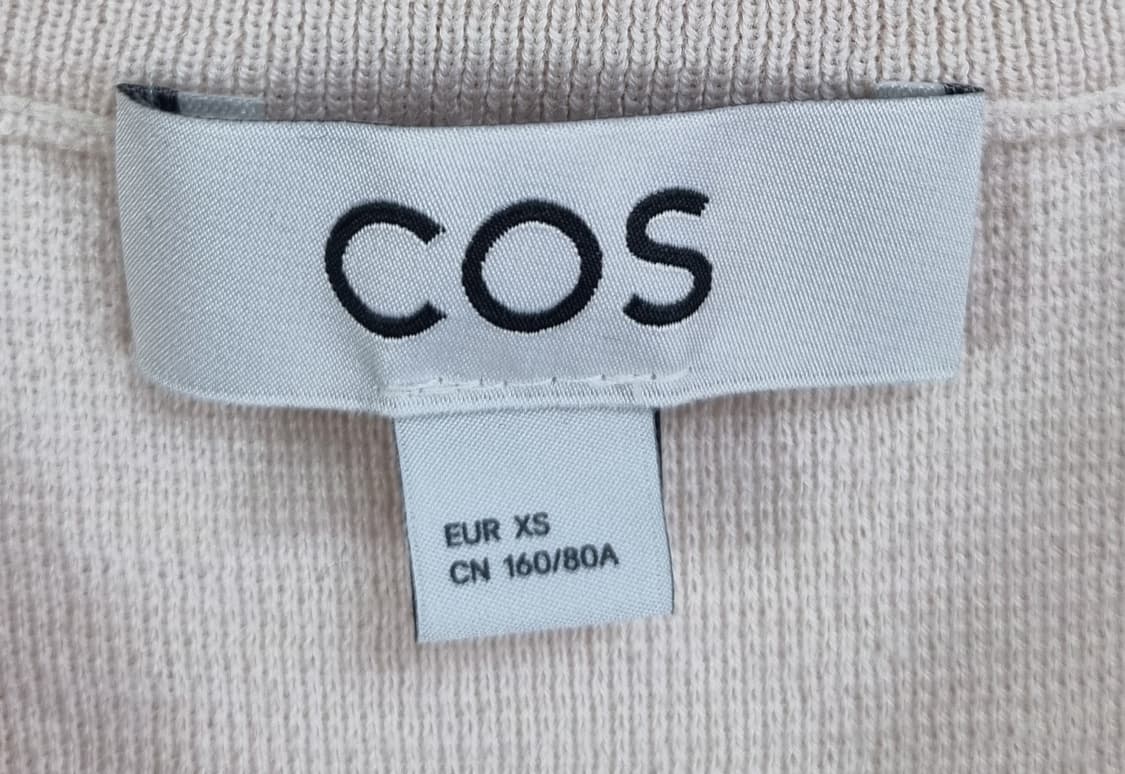 XS ) COS 코스 아이보리 브이넥 니트 베스트 조끼 상품이미지3