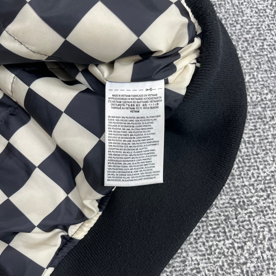 <반스 스컬 레더 바시티 자켓> No.1307 상품이미지9