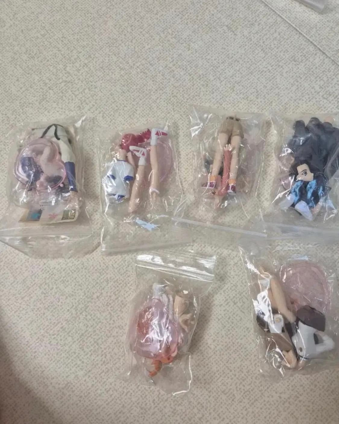 레어 고전 미개봉) 투하트 컬렉션 유진 미소녀 피규어 세트 6종 상품이미지2