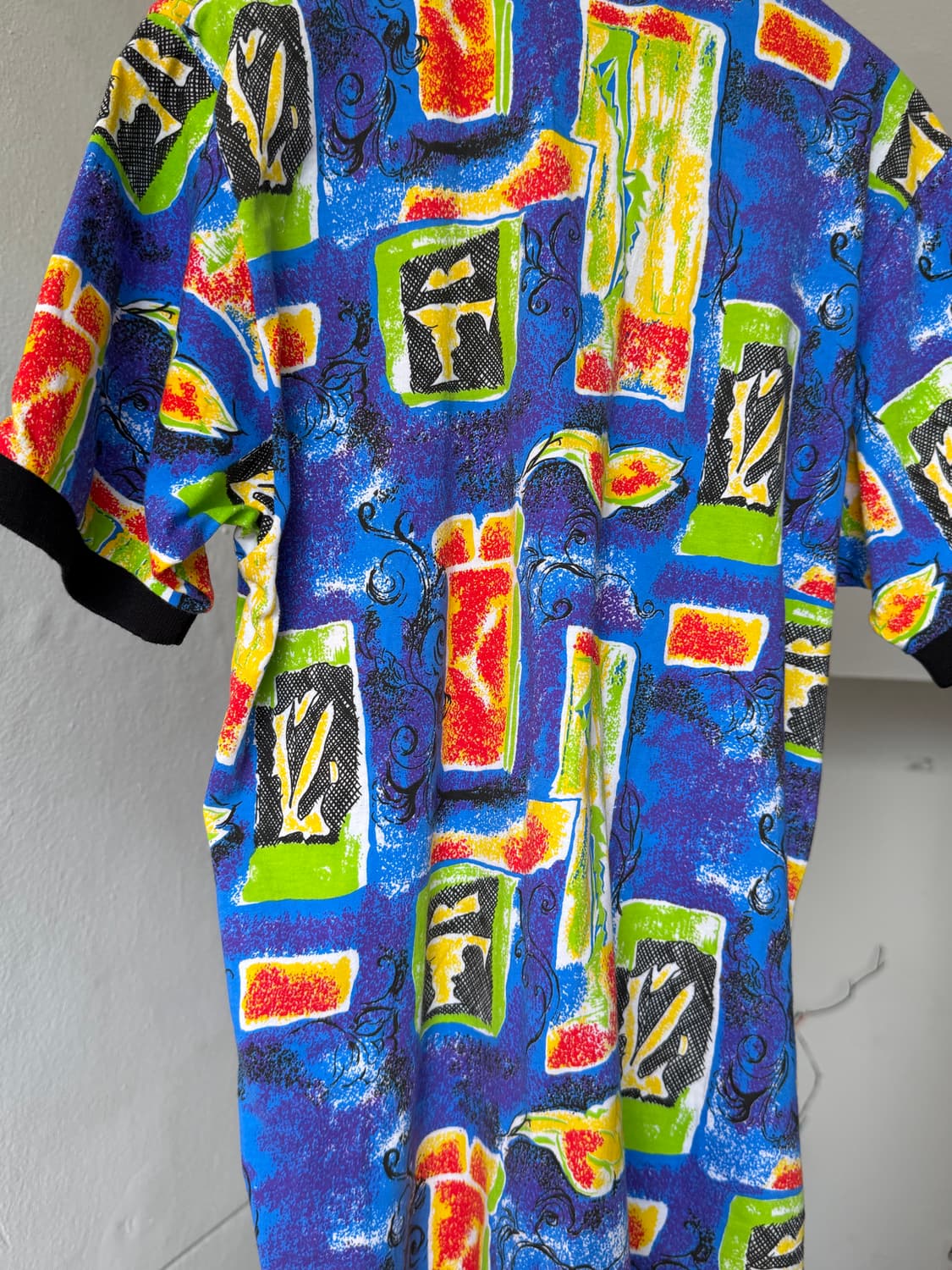 레트로 코튼 그래픽 피케 카라 티셔츠 상품이미지6