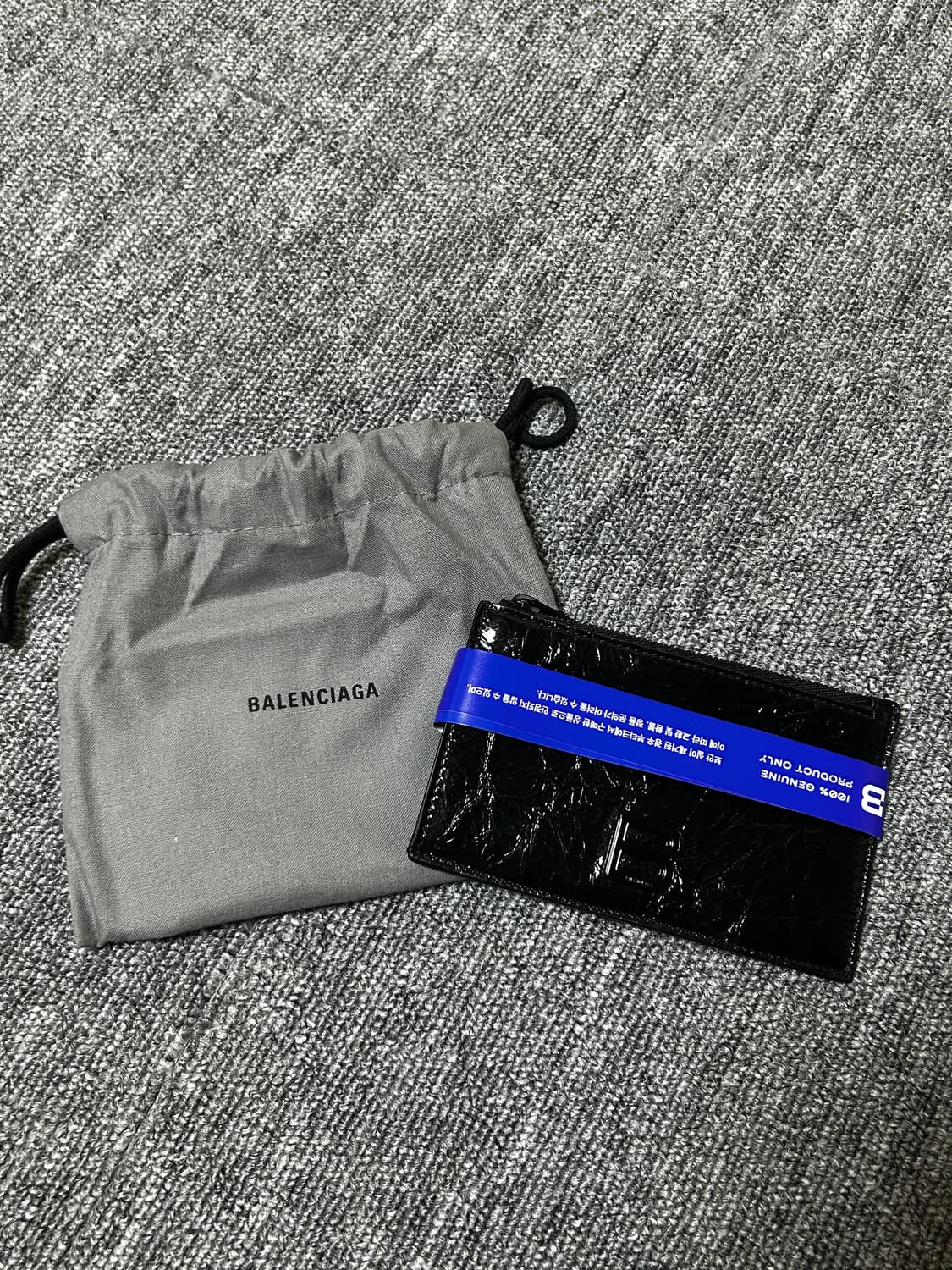 발렌시아가 크러쉬 롱 코인 카드홀더 판매합니다(새상품) 상품이미지1