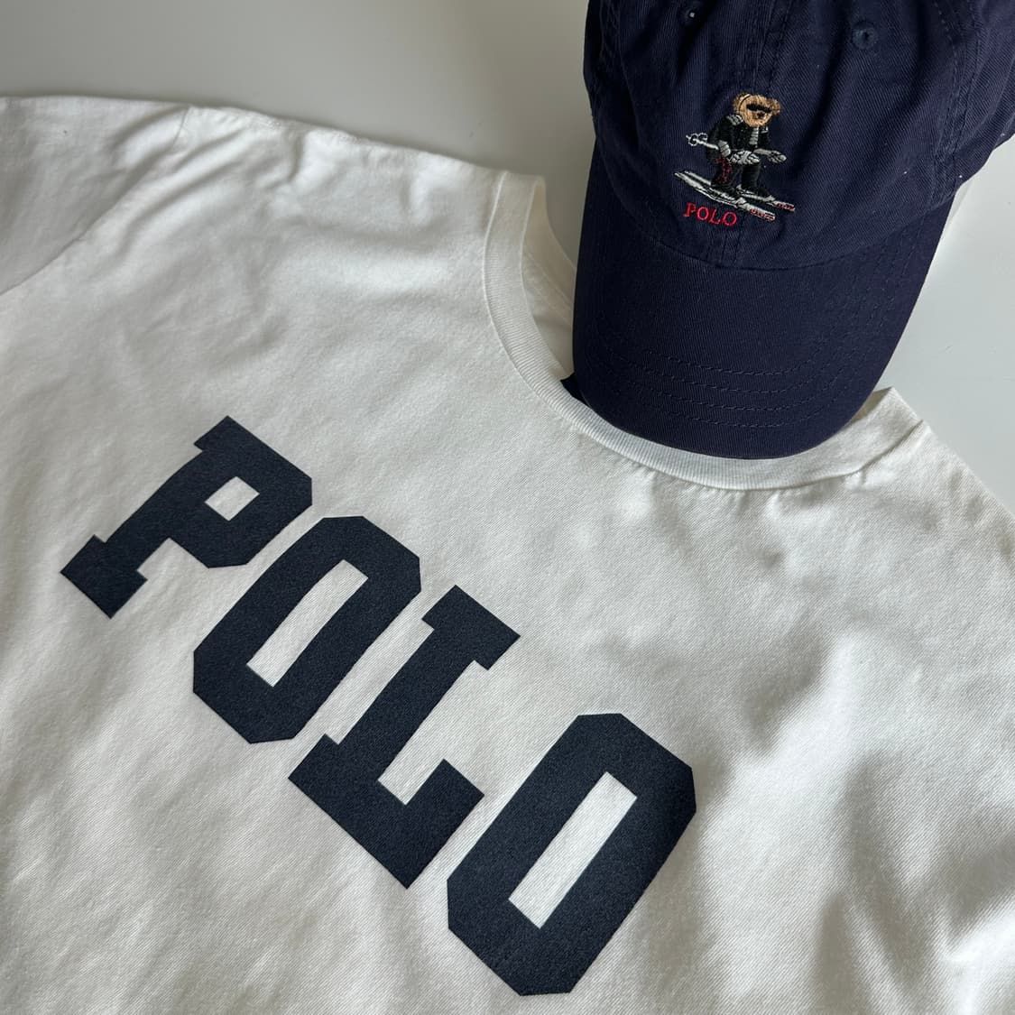 Polo 폴로 랄프로렌 90‘s POLO 화이트 반팔티 상품이미지4