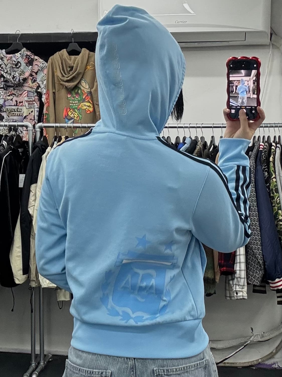 아디다스 아르헨티나 후드집업 상품이미지5