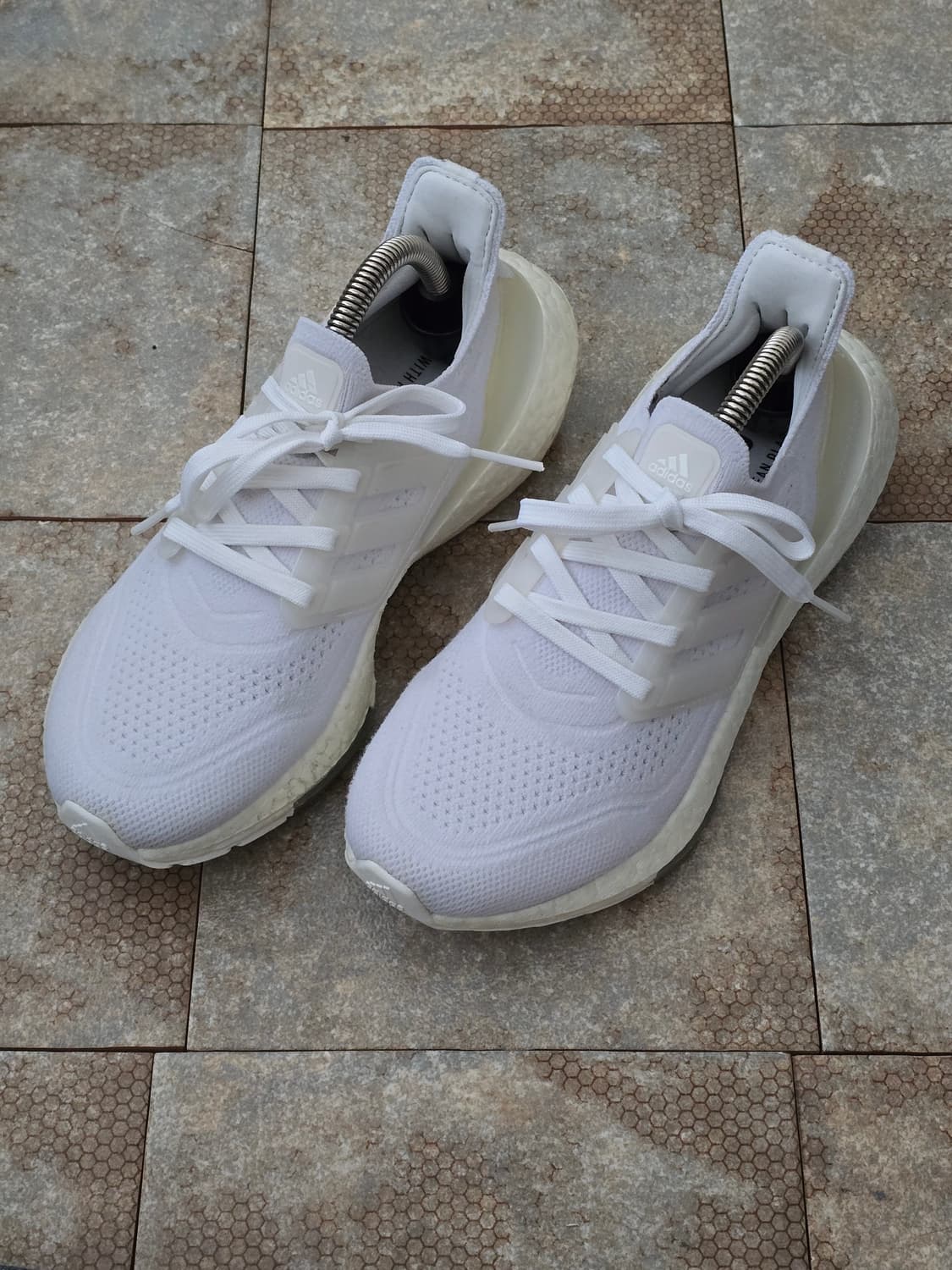 (230)아디다스 울트라부스트 21 트리플 화이트  상품이미지1