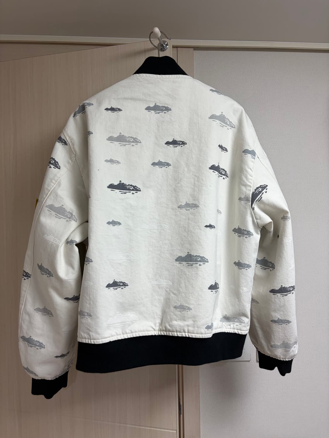 코르테이즈 리버시블 퀼팅 봄버 자켓 XL 상품이미지4