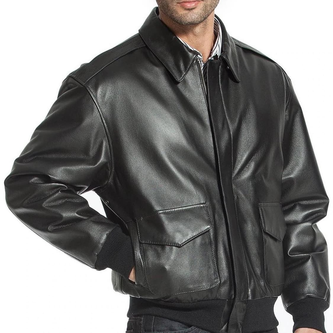 Luxury Lane - G1 레더 자켓 상품이미지6