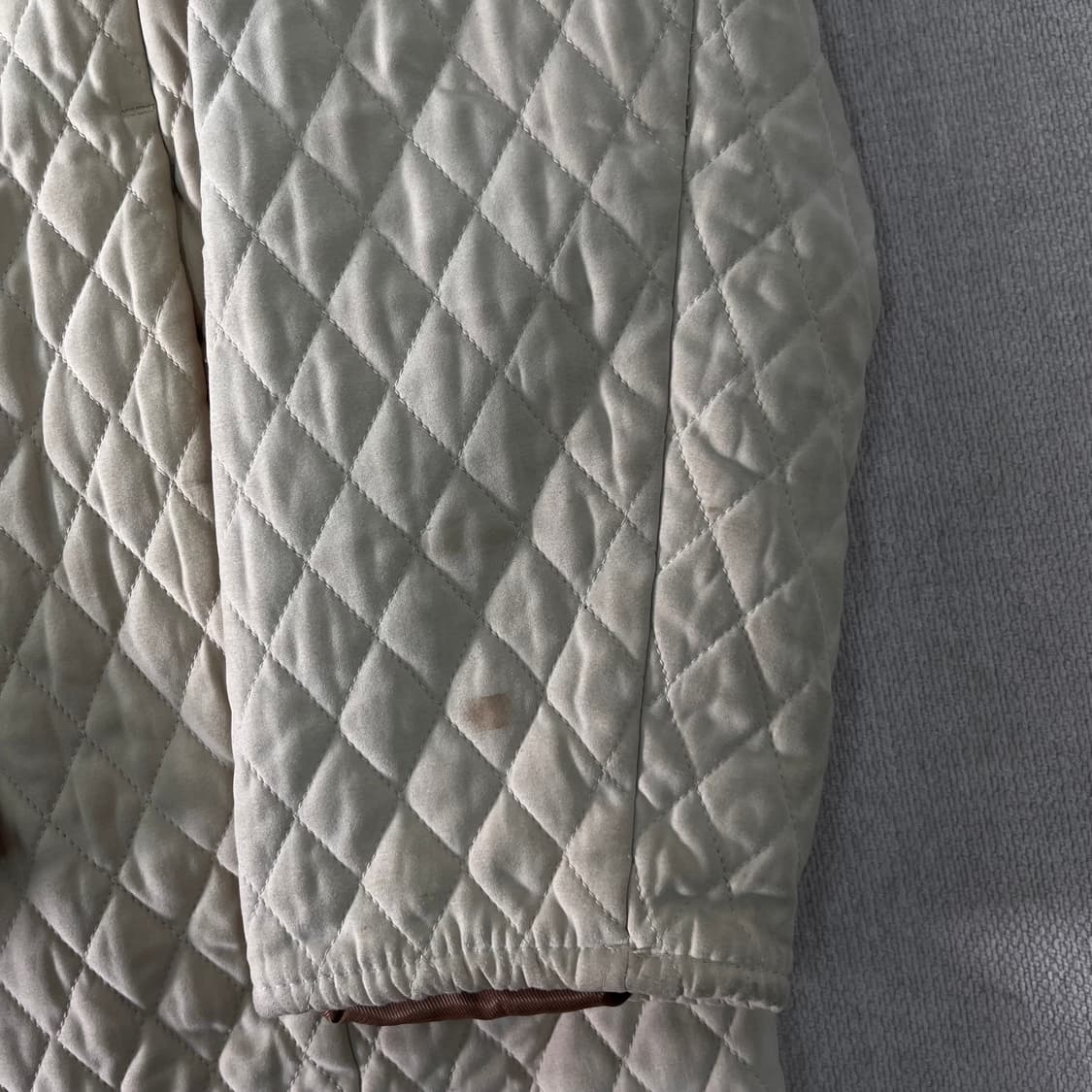 W 95 바버 퀄팅 버튼 자켓 상품이미지6