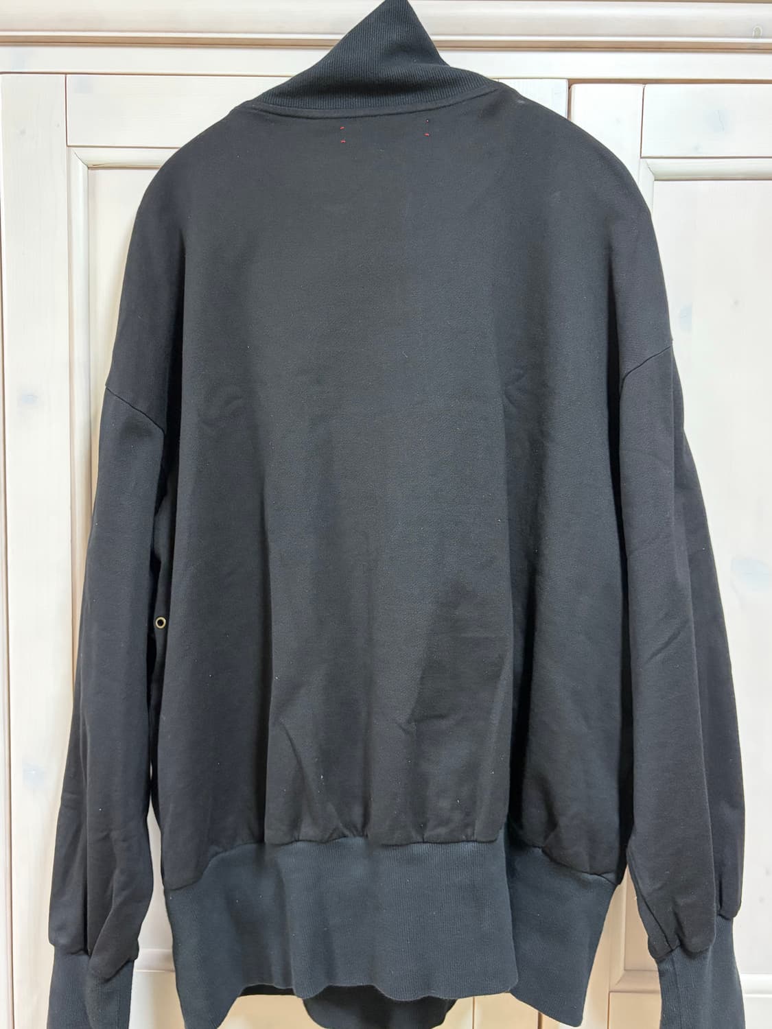 [OS] 바벨 오브젝트 zip sweat black 상품이미지6