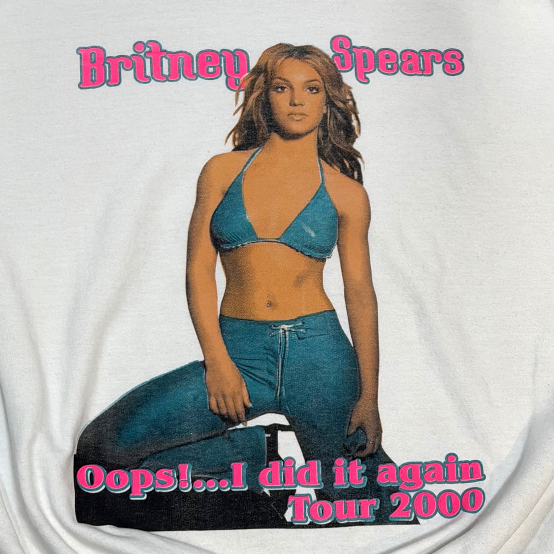 빈티지 00s 브리트니 스피어스 Tour  Boot 스웻 상품이미지3
