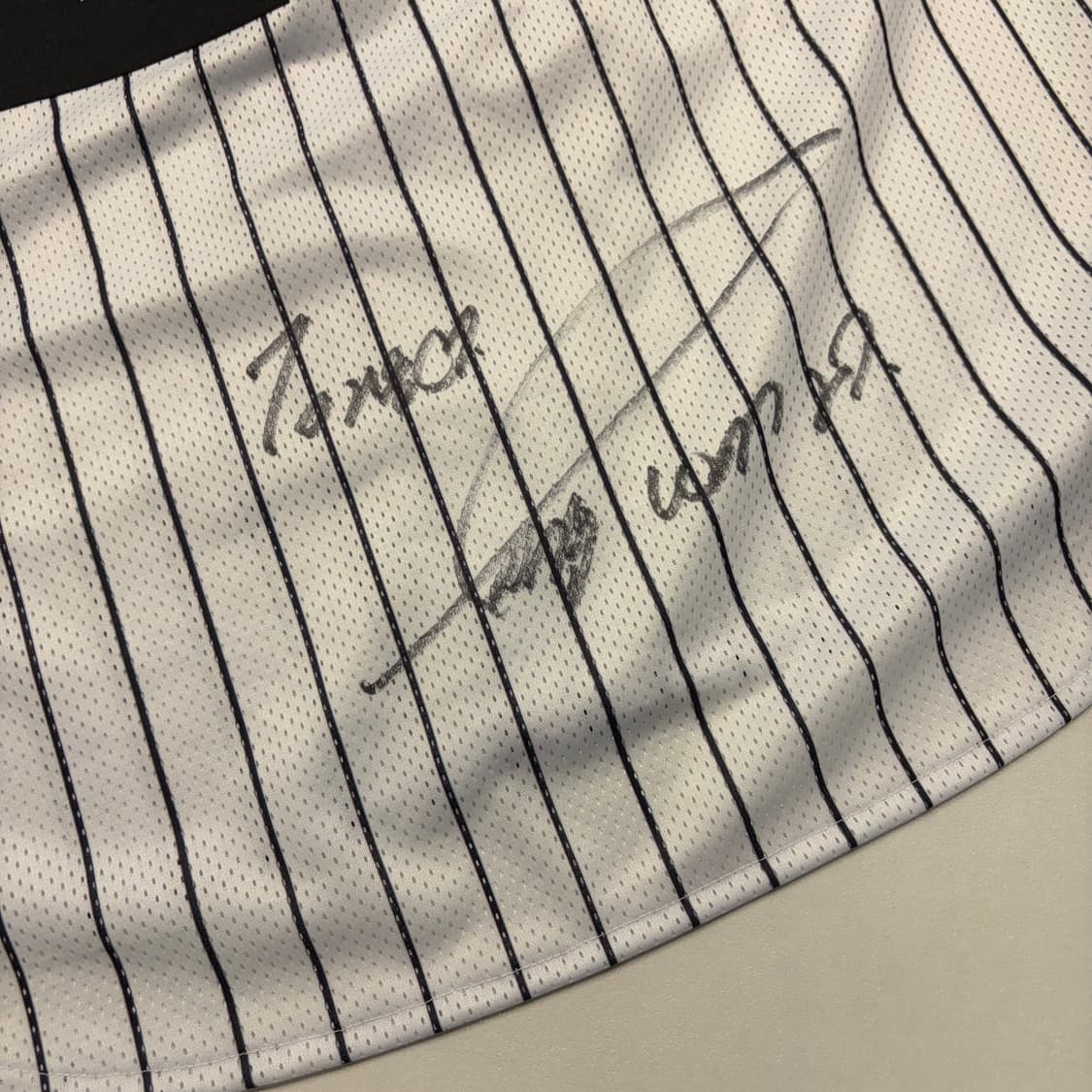 [100] 23s LG트윈스 박동원 사인 야구 유니폼 스트라이프 C673 상품이미지9