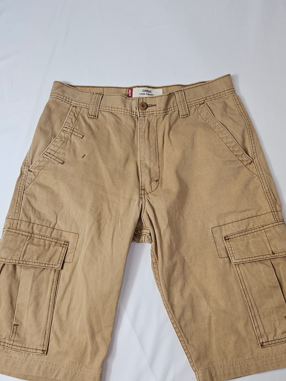 00s 리바이스 워크웨어 버뮤다 카고 숏팬츠 바지 루즈핏 32 상품이미지3