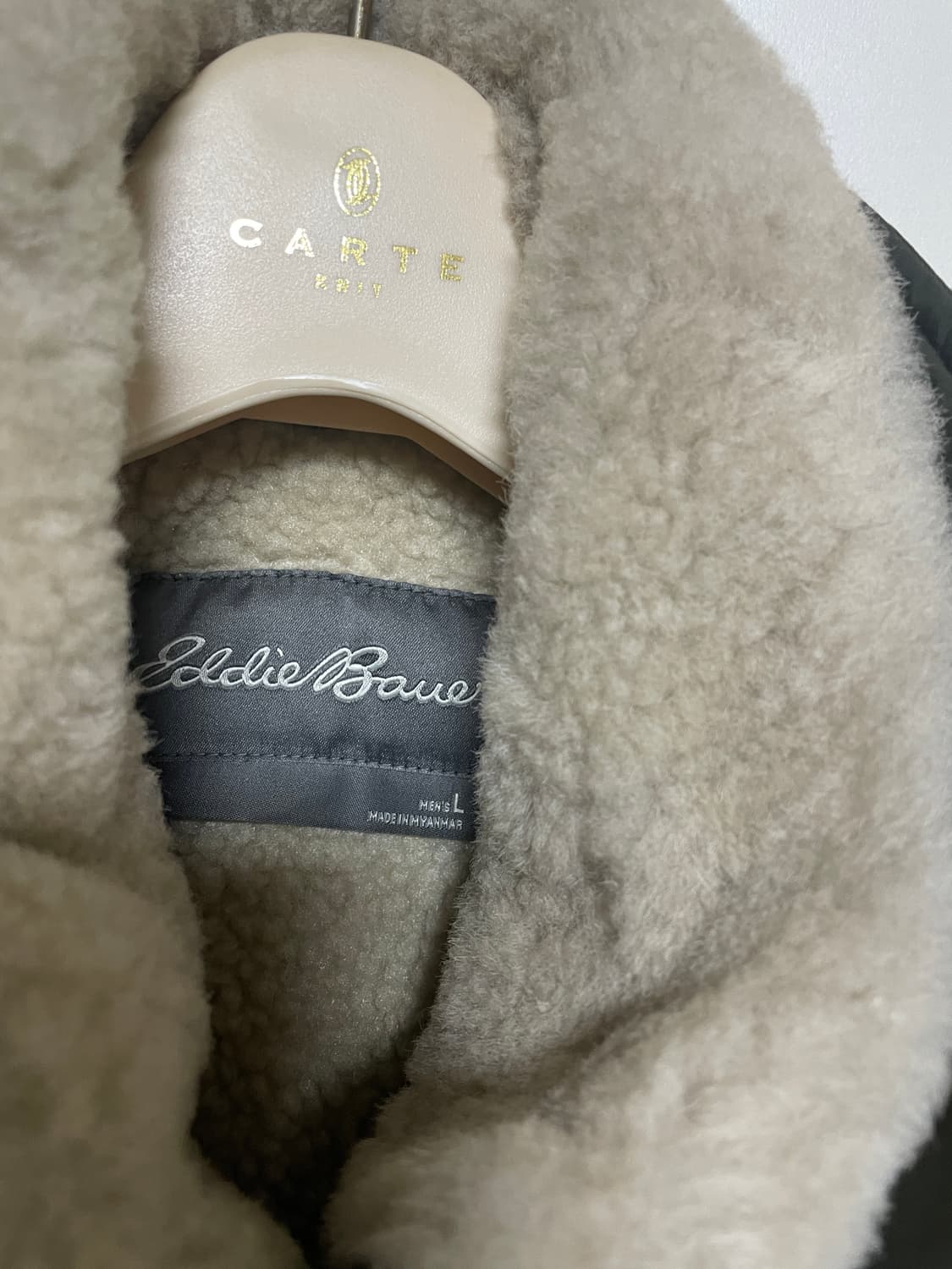 에디바우어 남성 구스다운 패딩 코트 L 상품이미지2