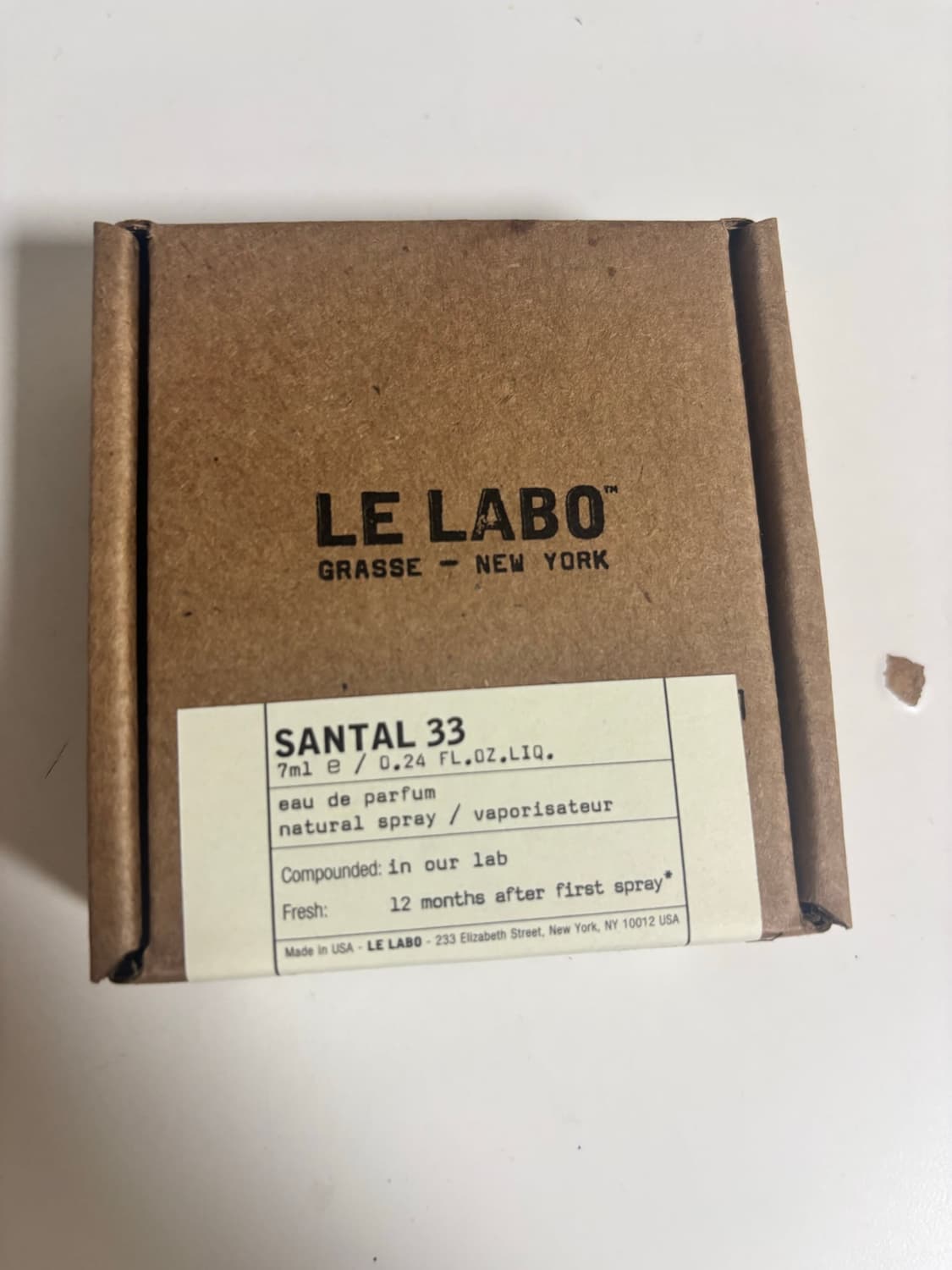 *새상품* 르라보 오드 드 퍼품 7ML 상품이미지3