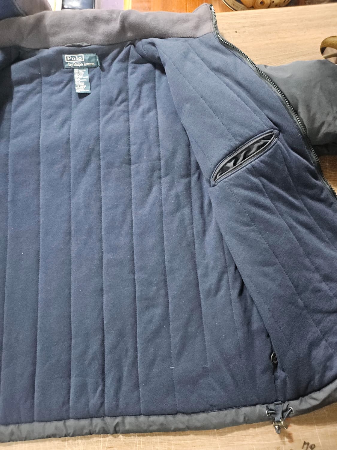 폴로 랄프로렌 네이비 페리 봄버 자켓 M 상품이미지6