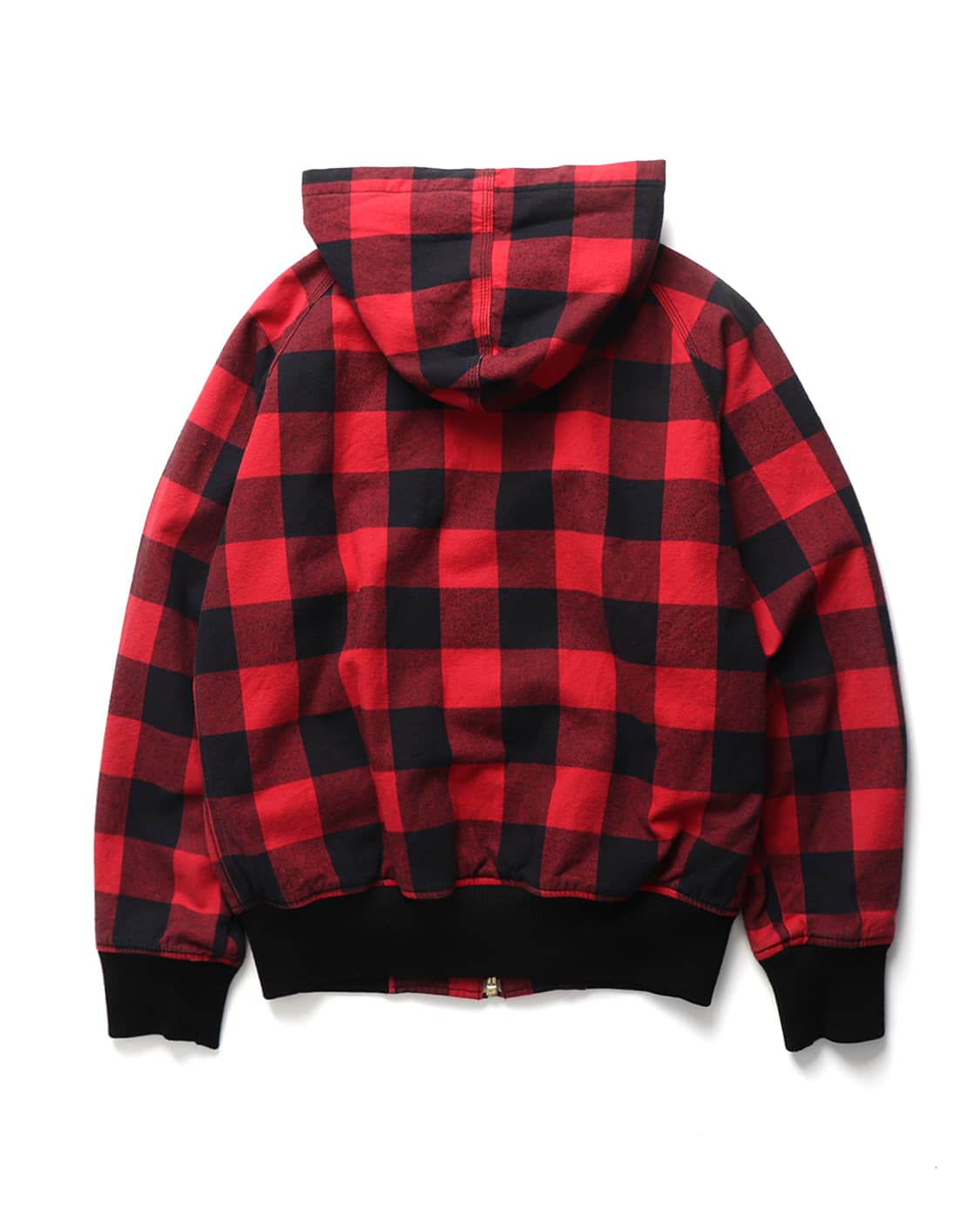 STUSSY Bufflo Check Hooded Zip Jacket 상품이미지5