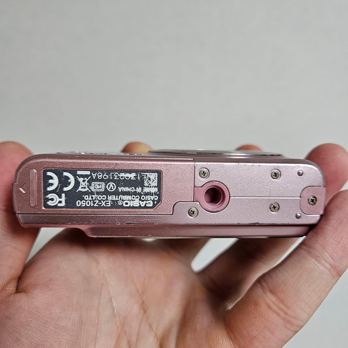 (은채 디카) 카시오 엑슬림 EX-Z1050 핑크 디카 디지털카메라 상품이미지6