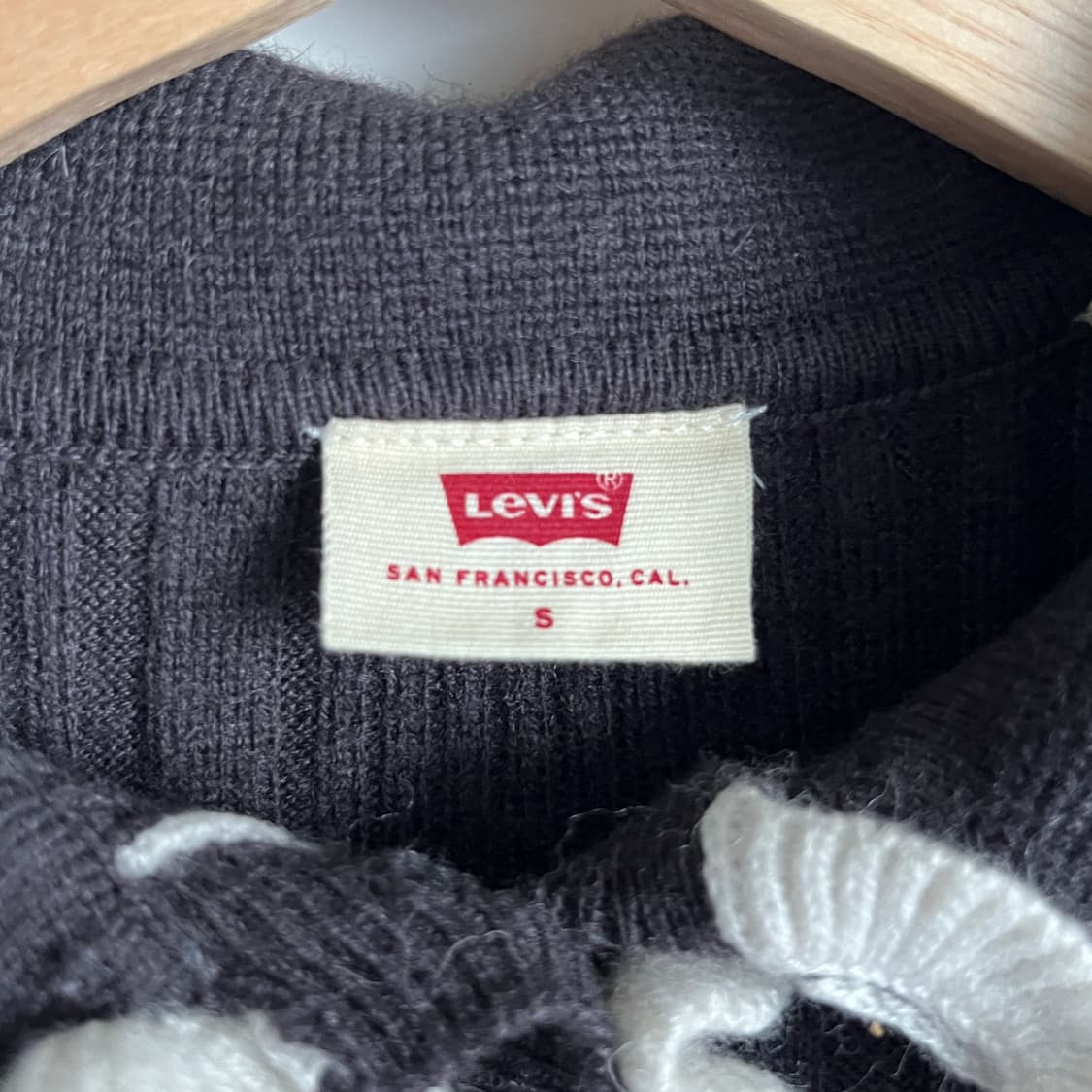 LEVI'S Ruffle Collar knit pk shirt 상품이미지8