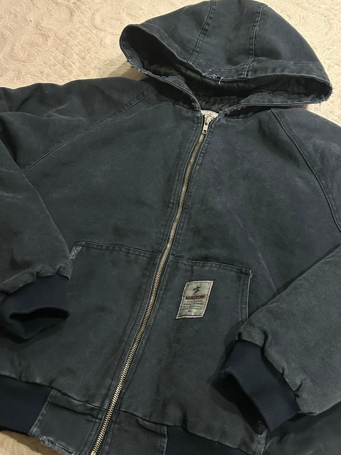 아오이로 빈티지 액티브 후디 상품이미지1