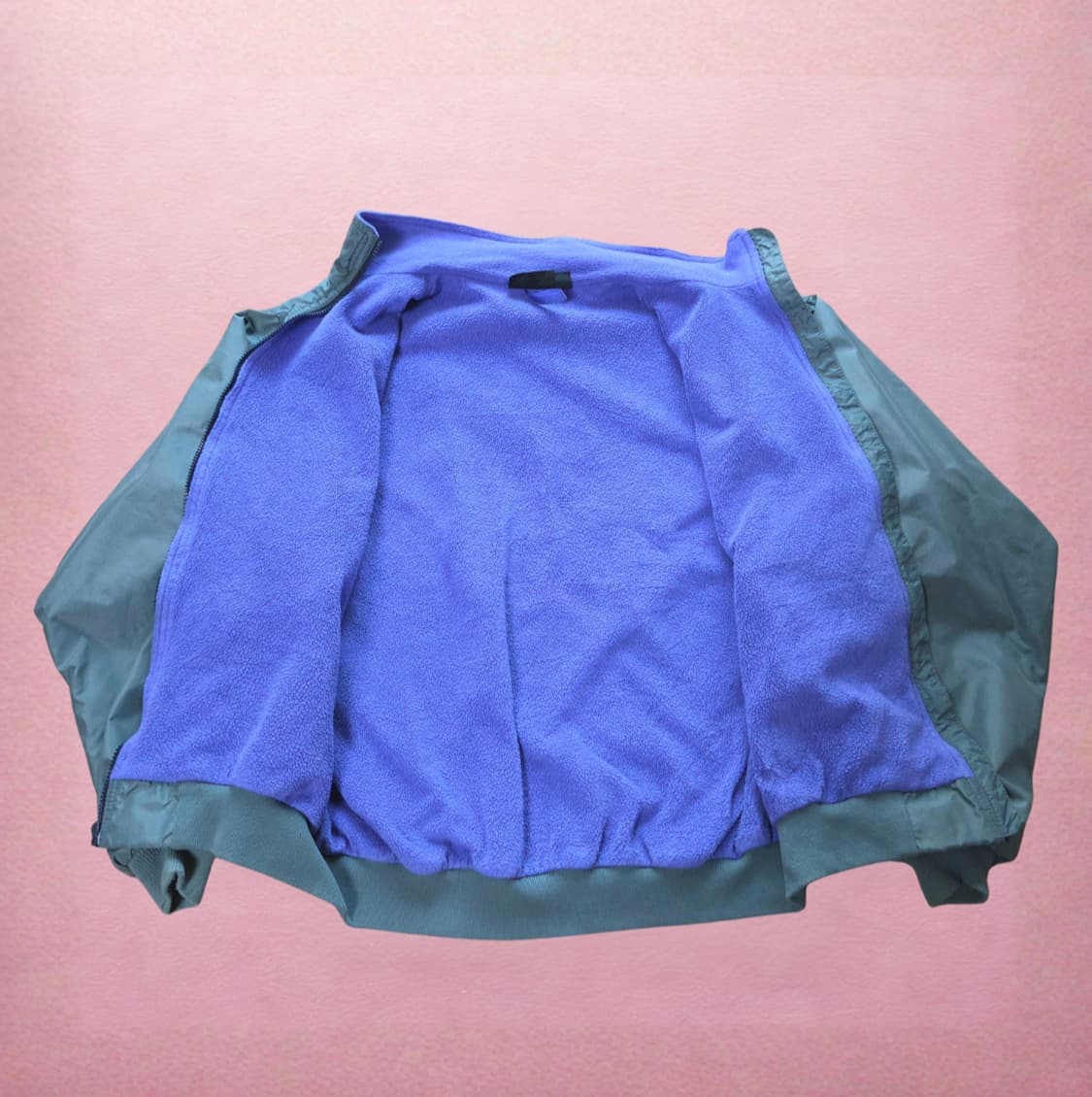 (XL)파타고니아Rare 80s Usa올리브/ 그레이 나일론 쉘 봄버자켓 상품이미지2